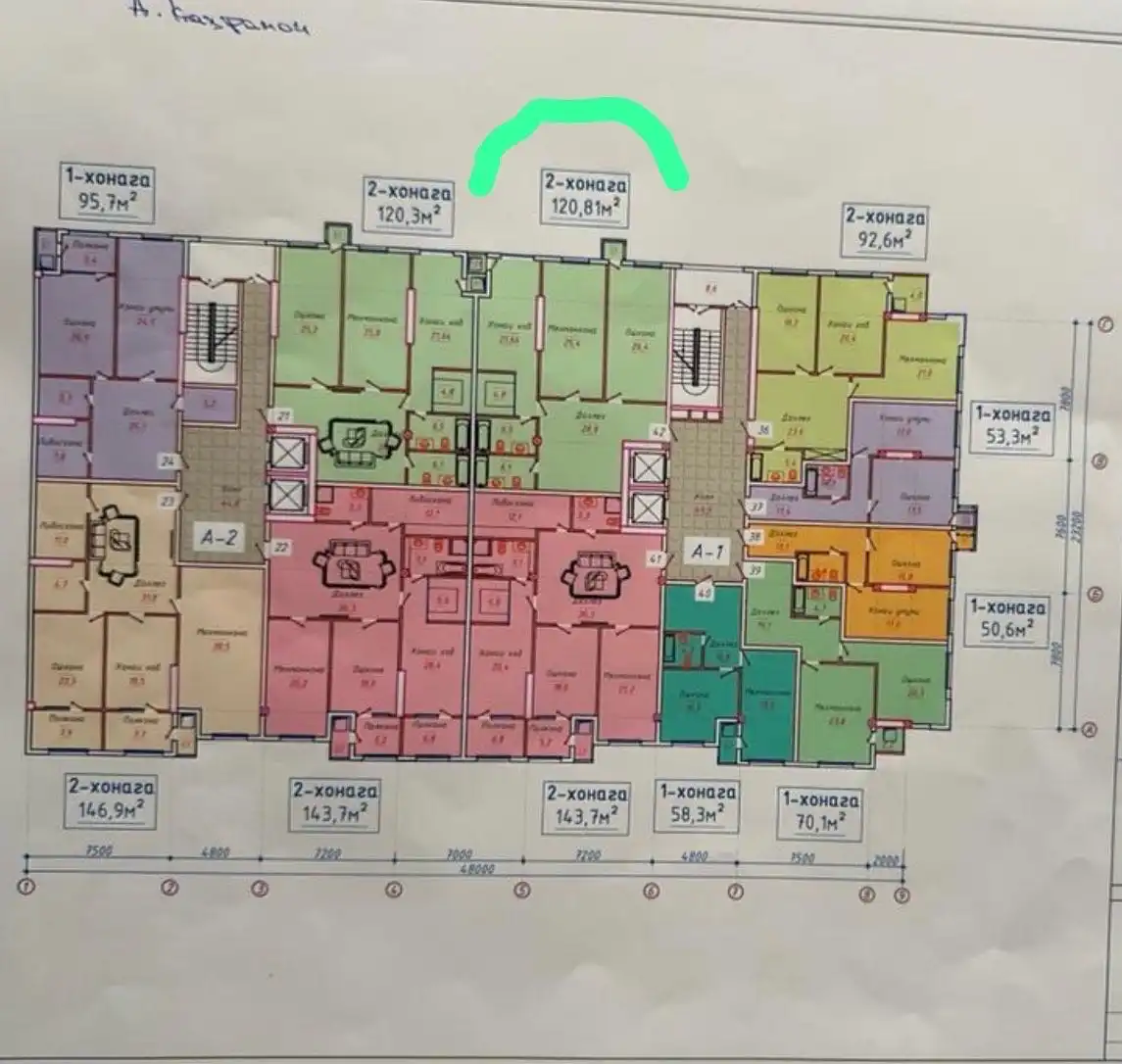 3-к квартира, 11 этаж, 121 м², Опера балет