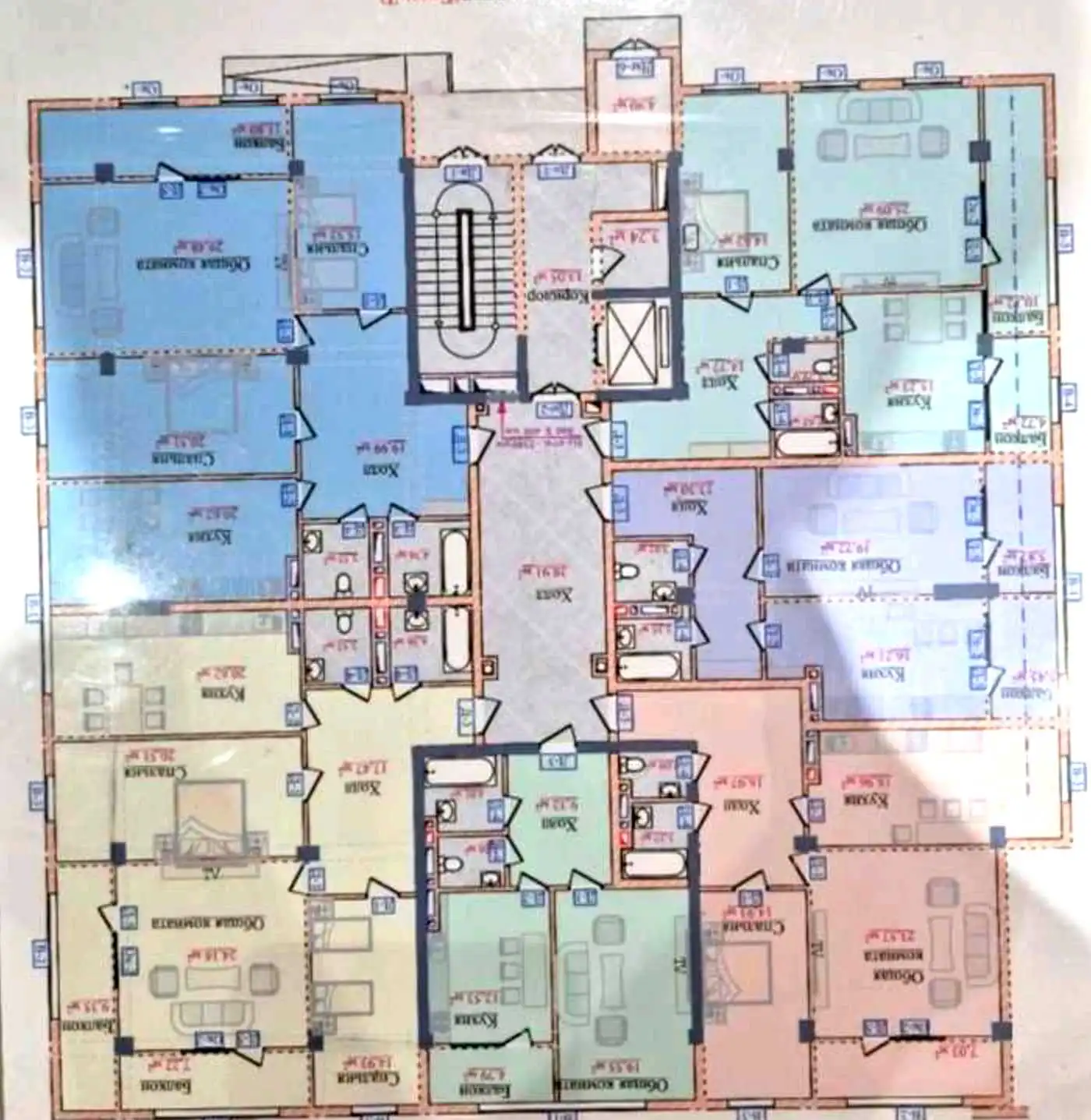 2-к квартира, 8 этаж, 66 м², Исмоил Сомони
