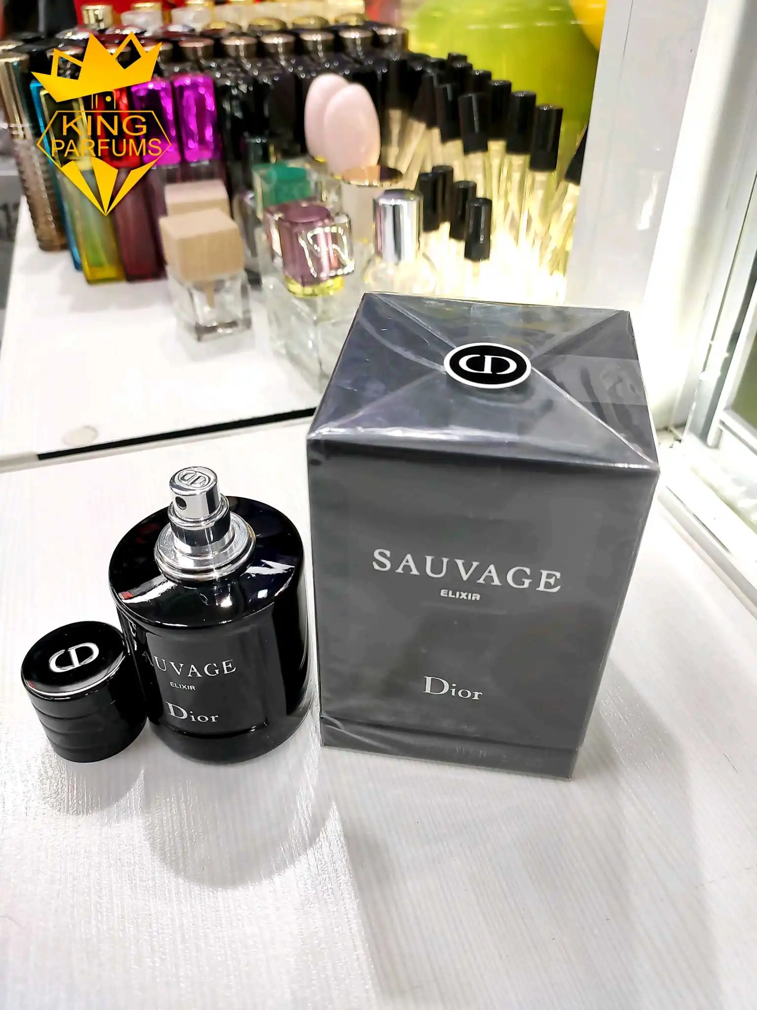 Парфюм Sauvage elixir dior