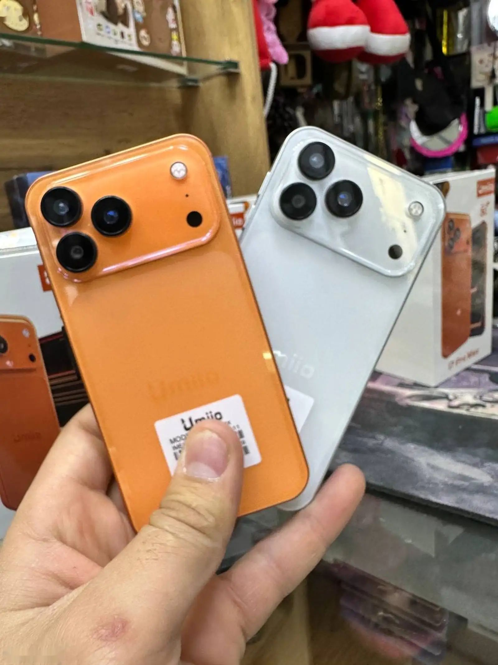 Телефон Mini iPhone 17 pro max 16/1T orange