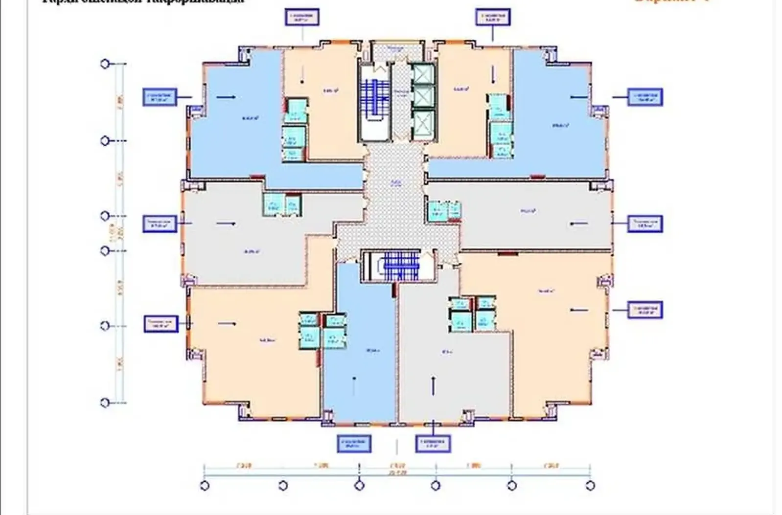 1-к квартира, 10 этаж, 62 м², Шохмансур