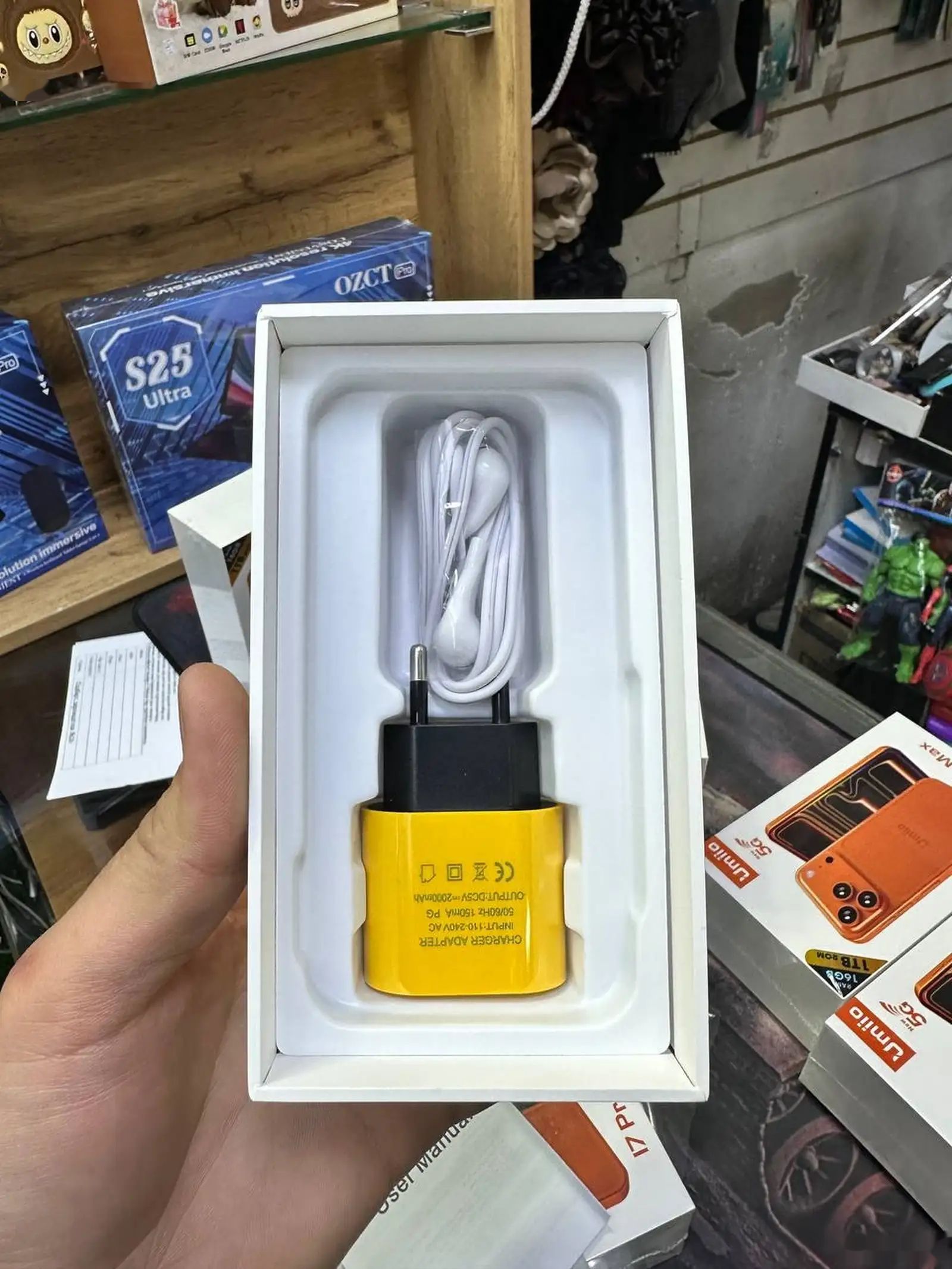 Телефон Mini iPhone 17 pro max 16/1T orange