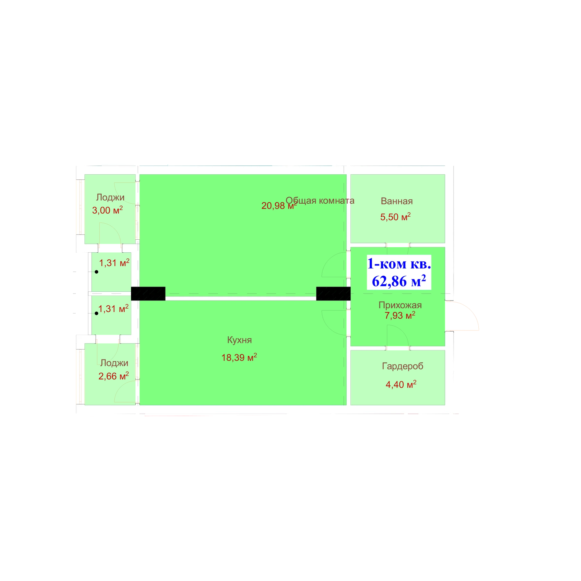 1-комн.