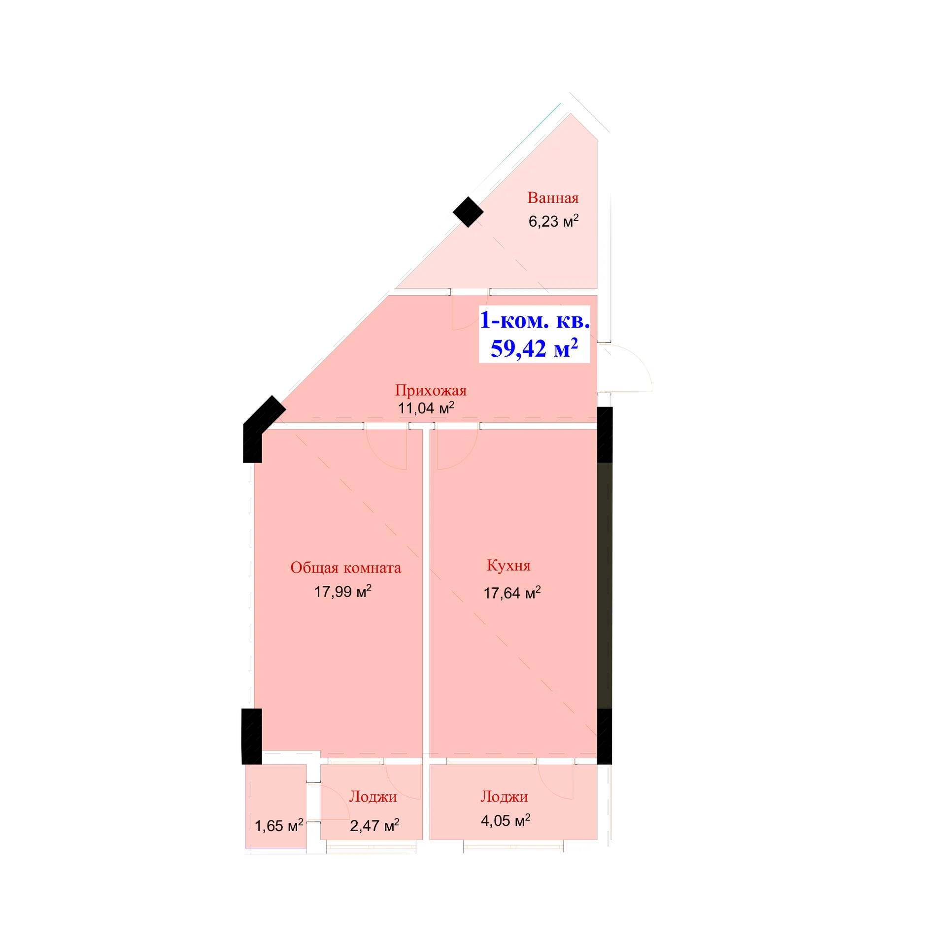 1-комн.