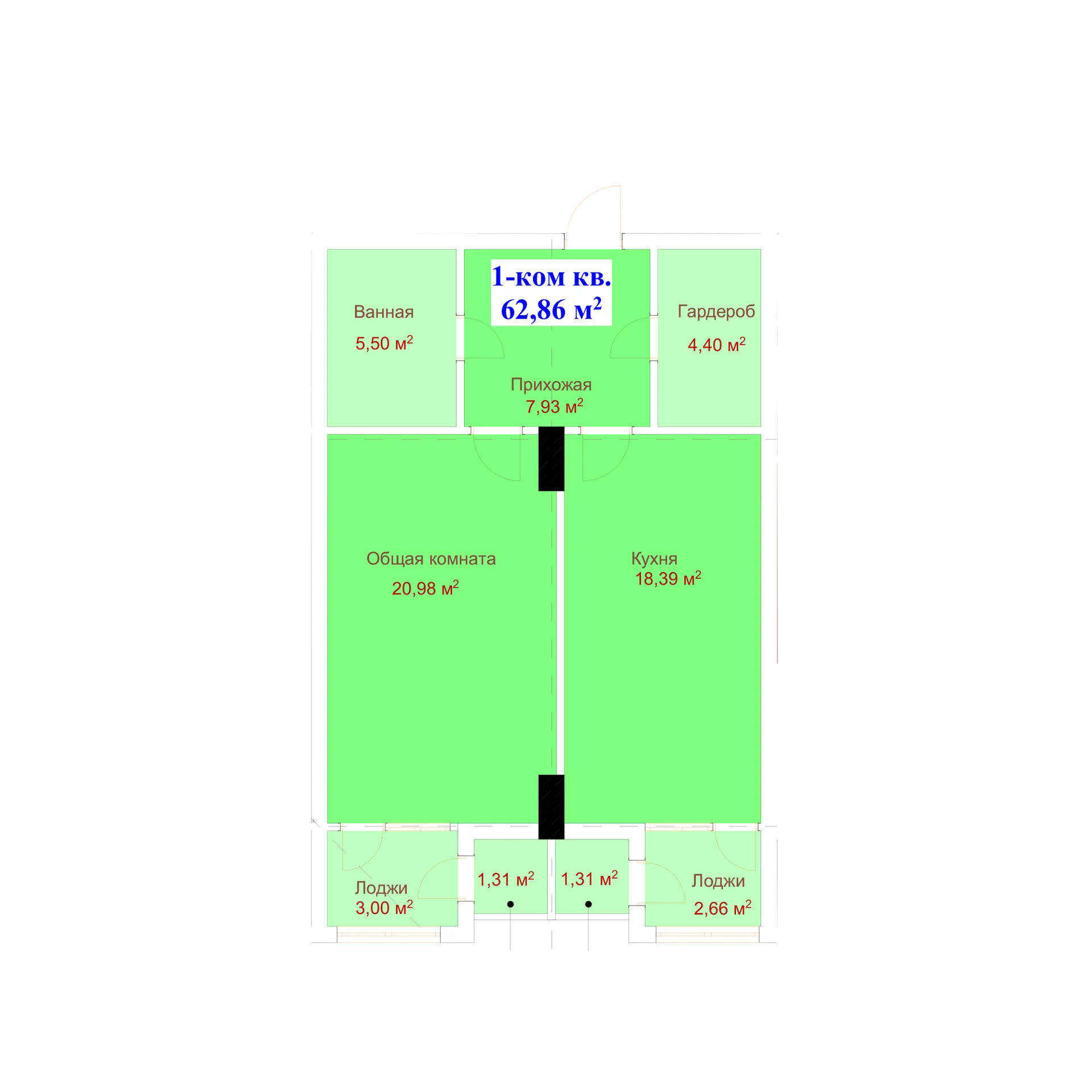 1-комн.