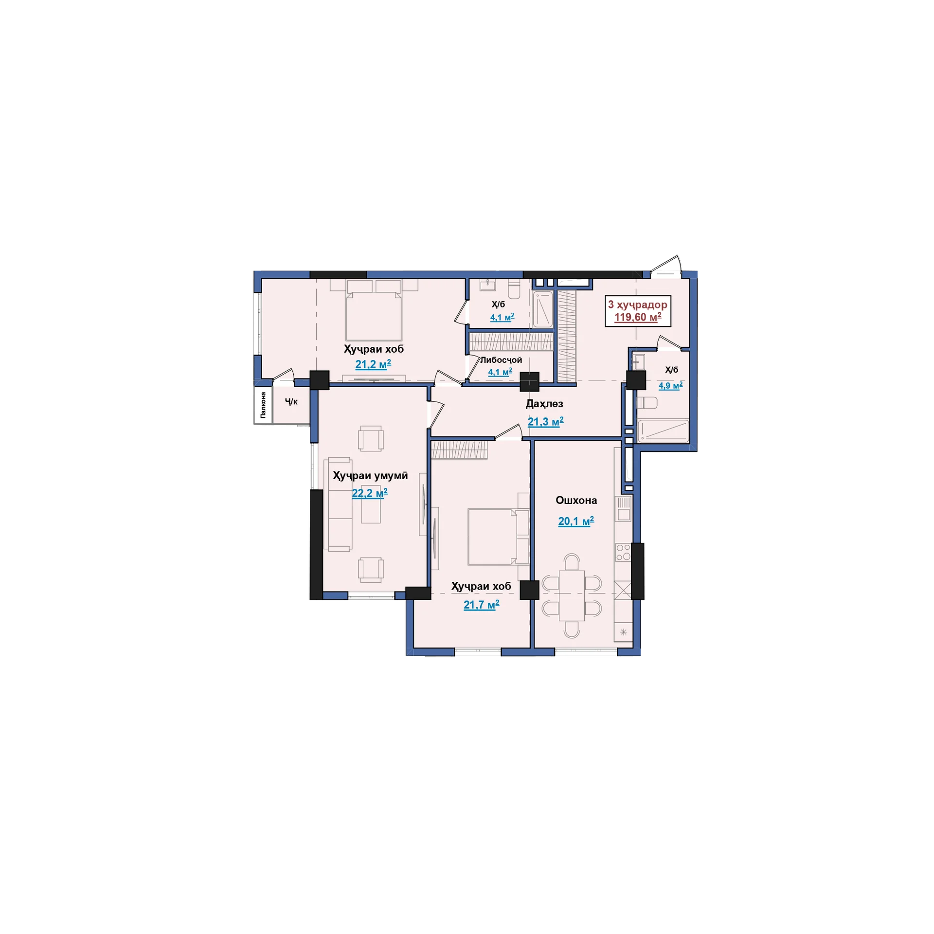 3-комн.