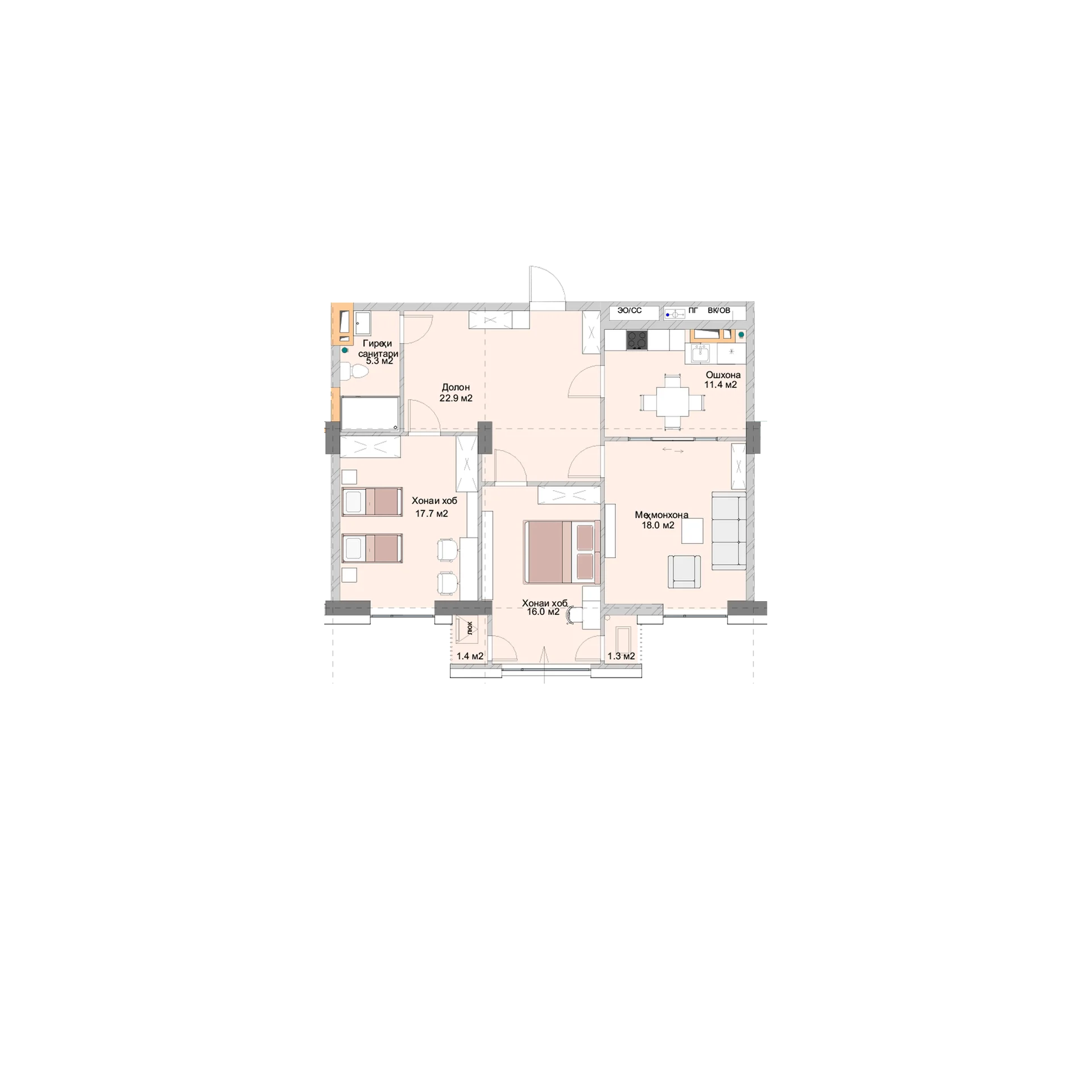 3-комн.