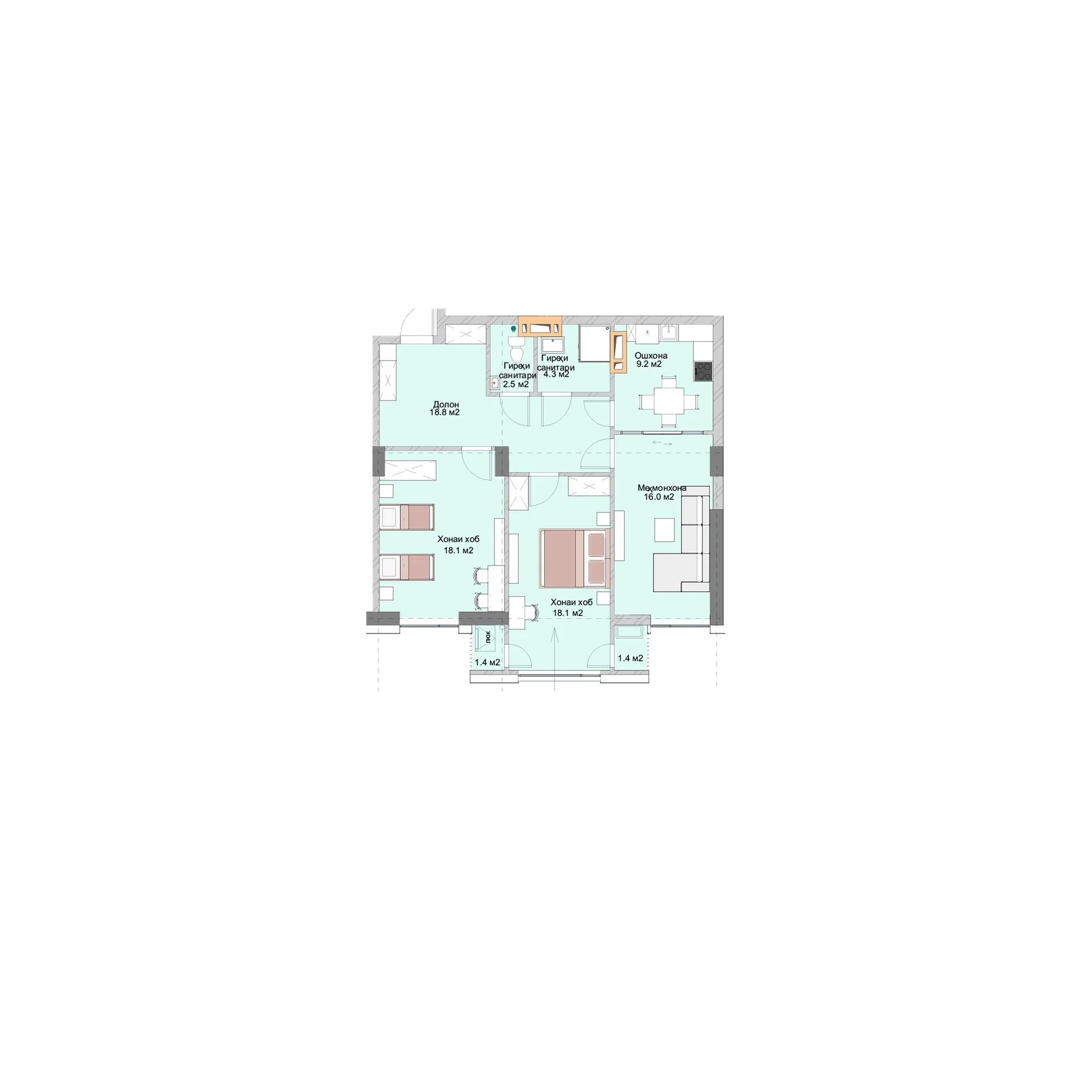 3-комн.