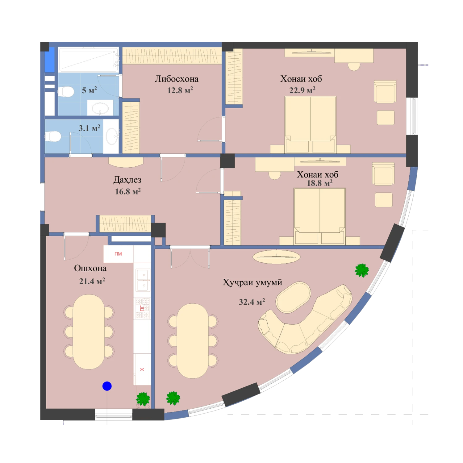 3-комн.