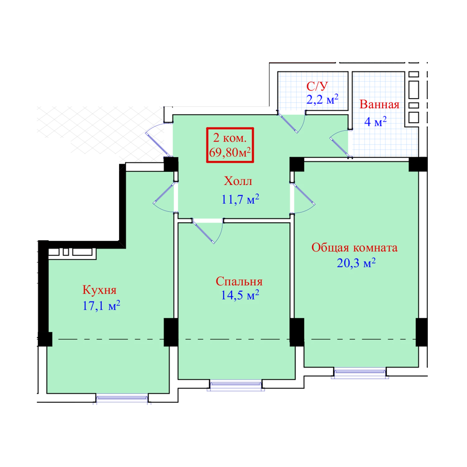 2-комн.