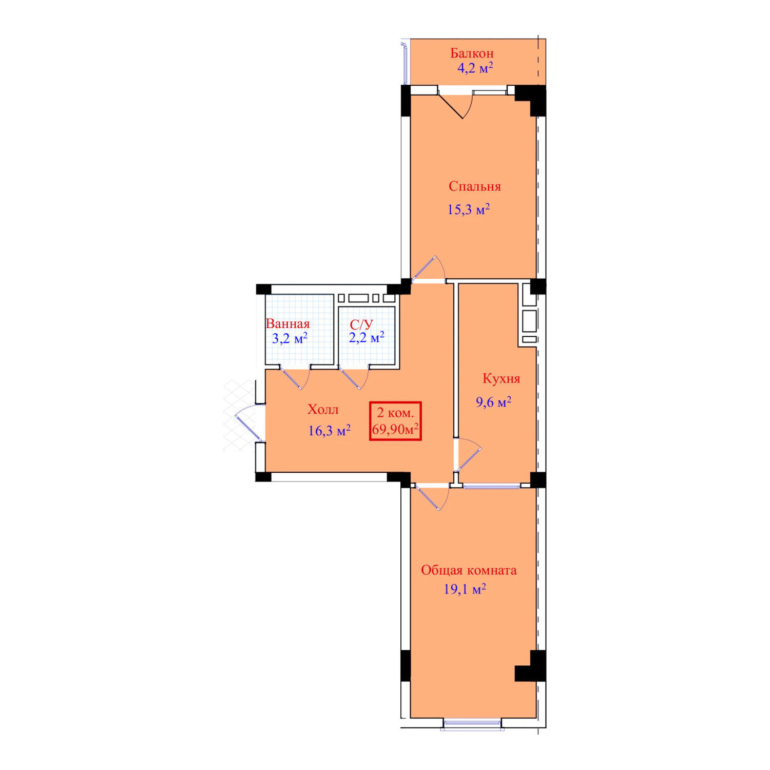 2-комн.