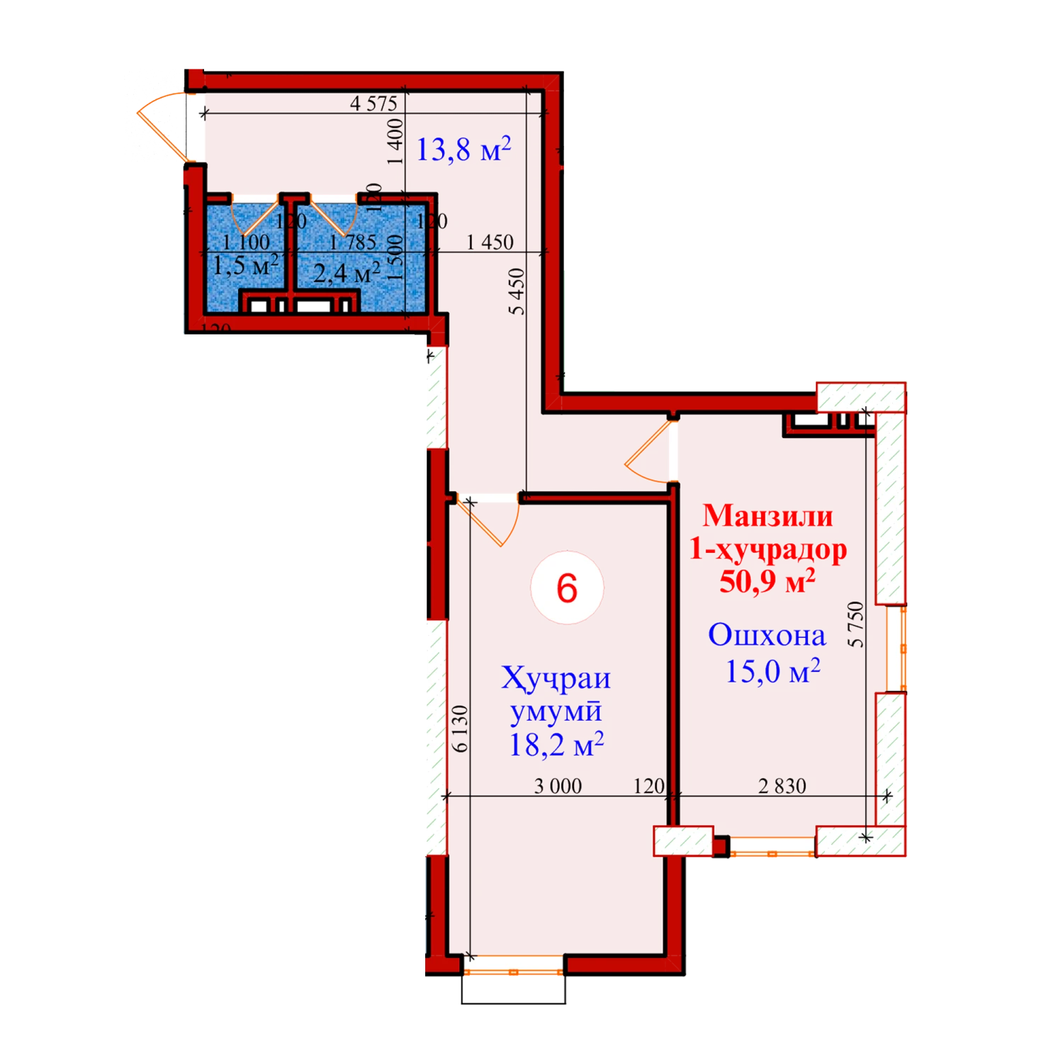 1-комн.