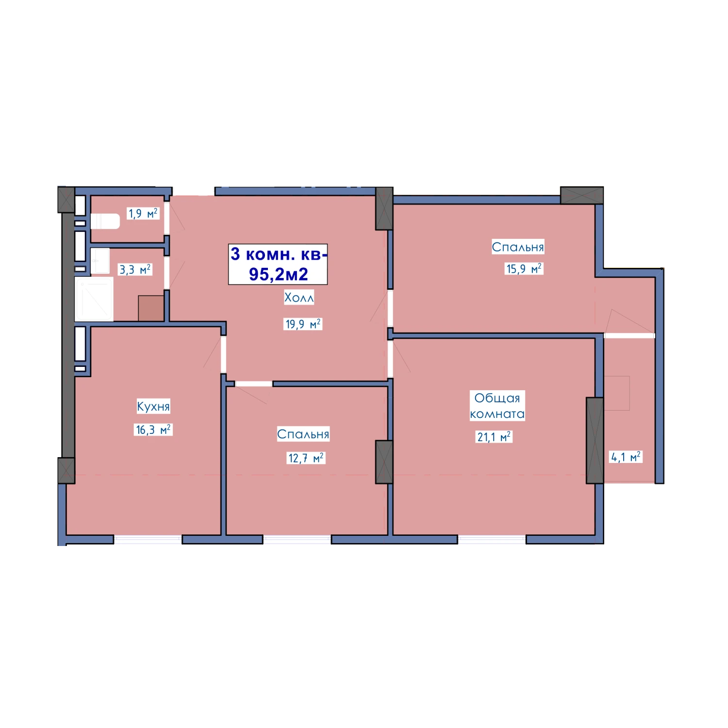 3-комн.