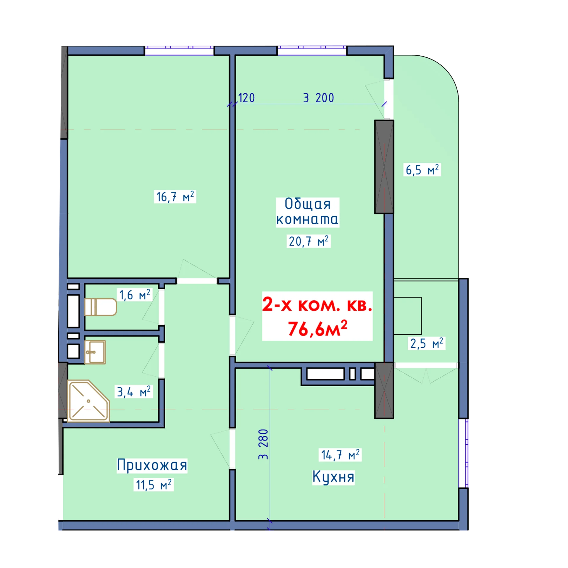 2-комн.