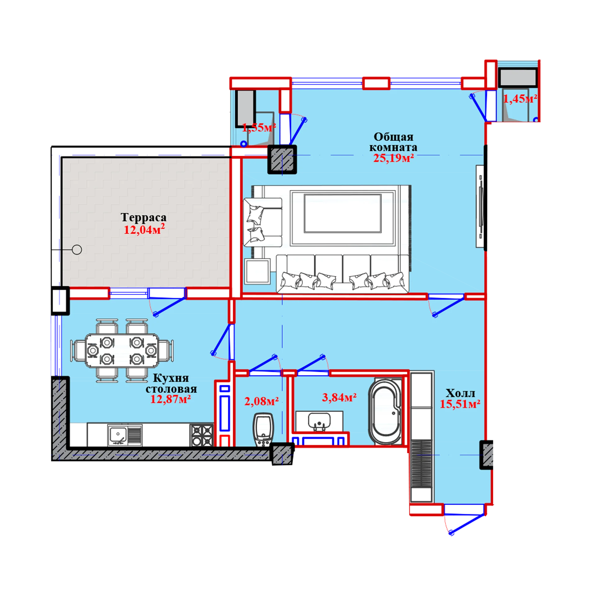 2-комн.