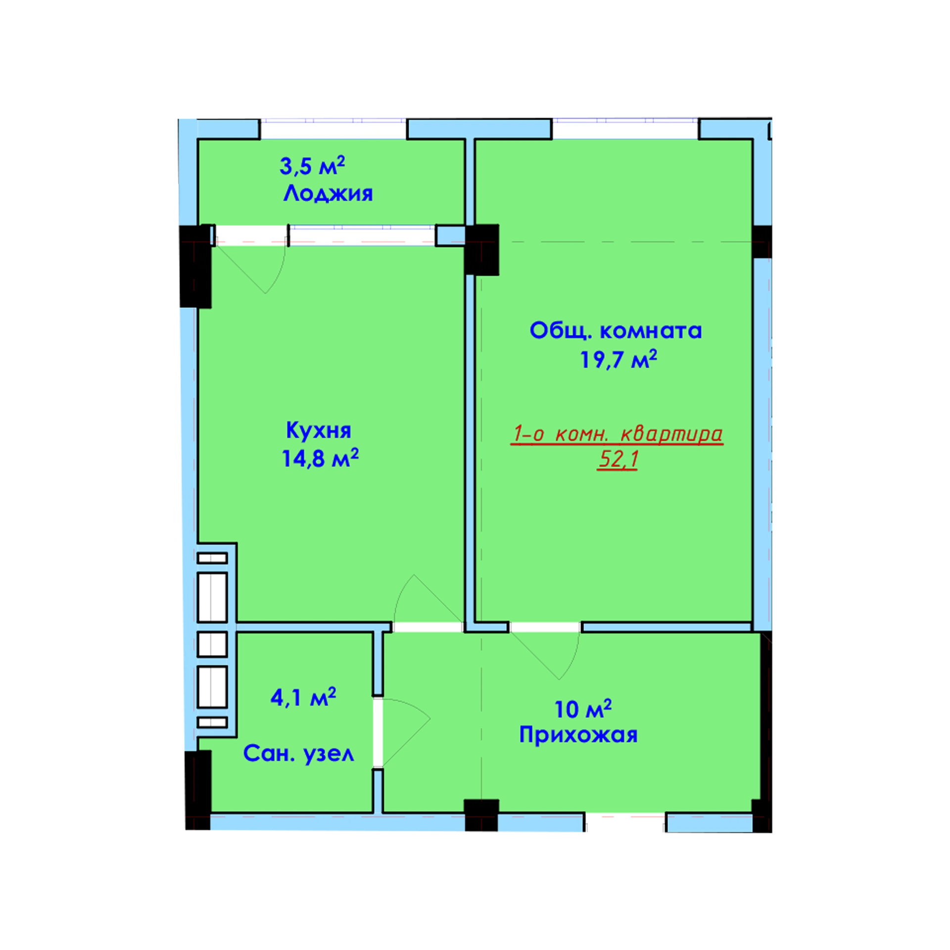 1-комн.
