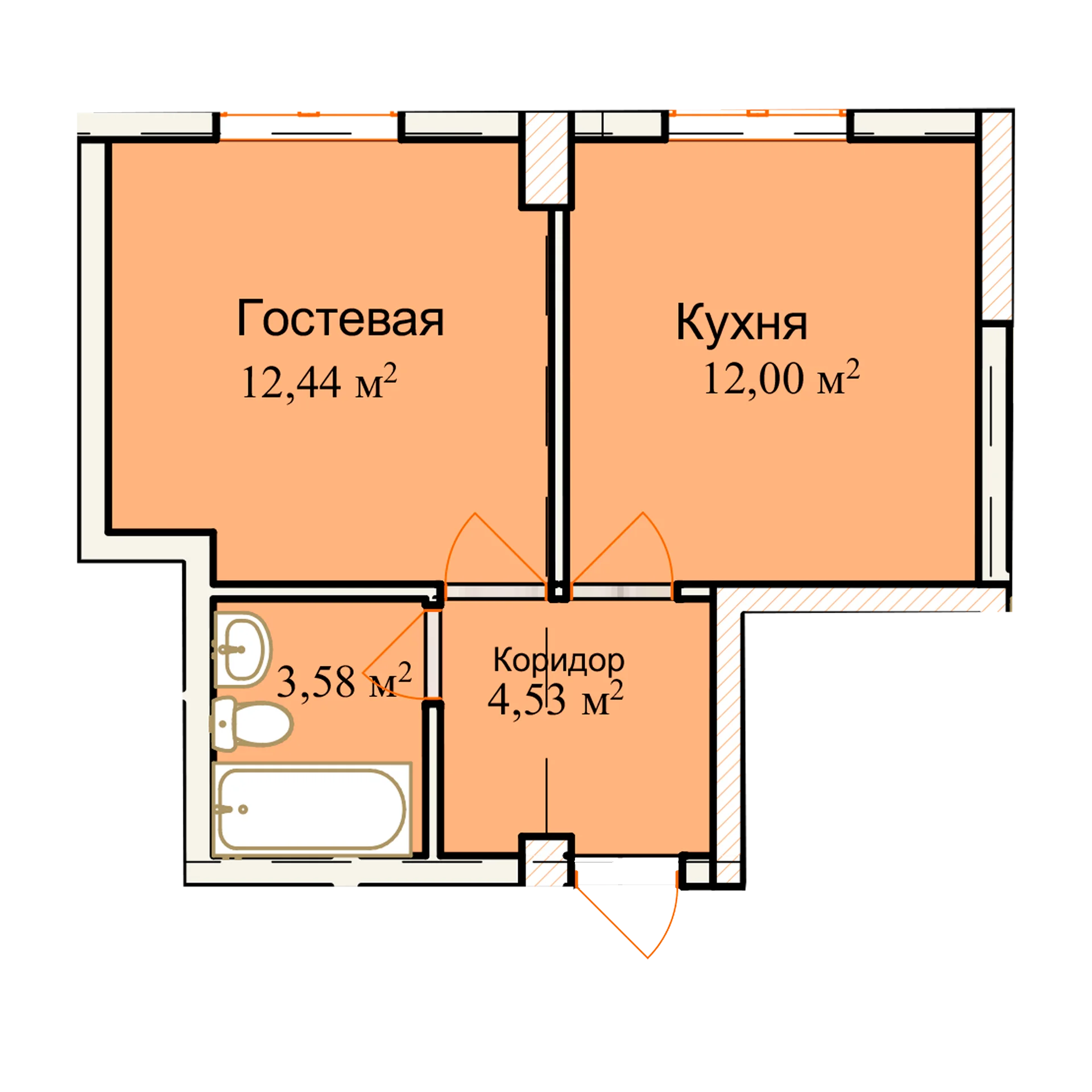 1-комн.