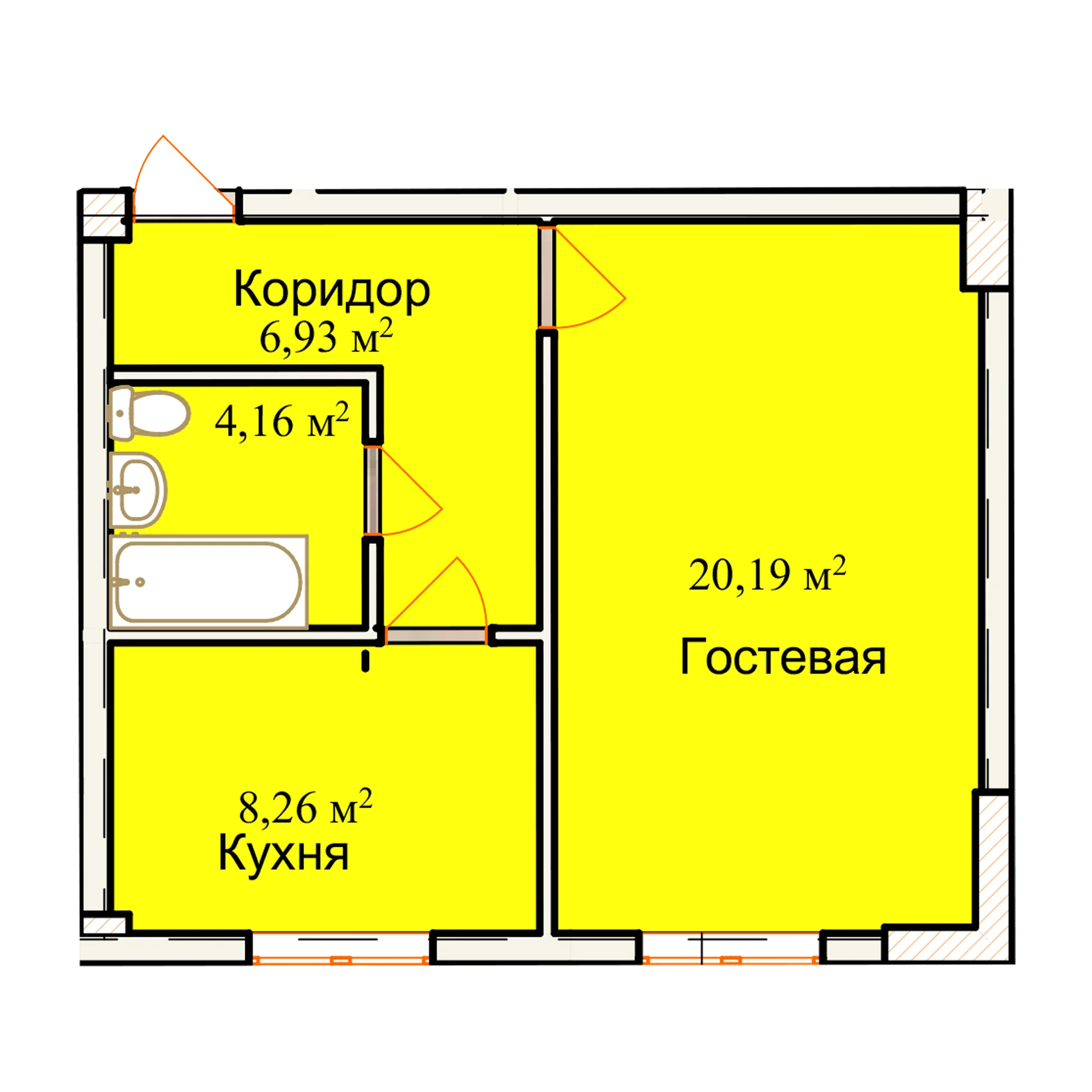 1-комн.