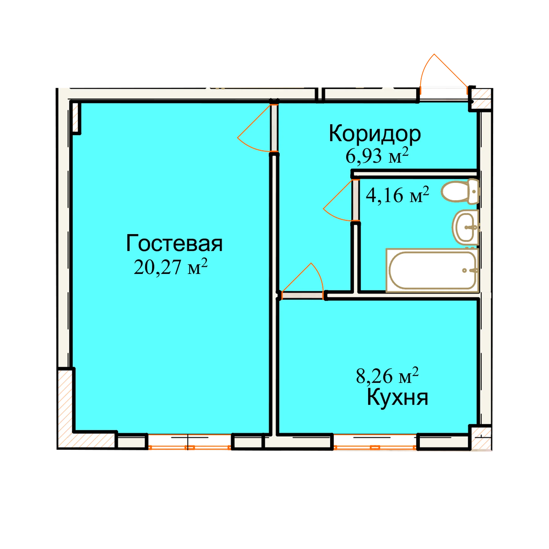 1-комн.