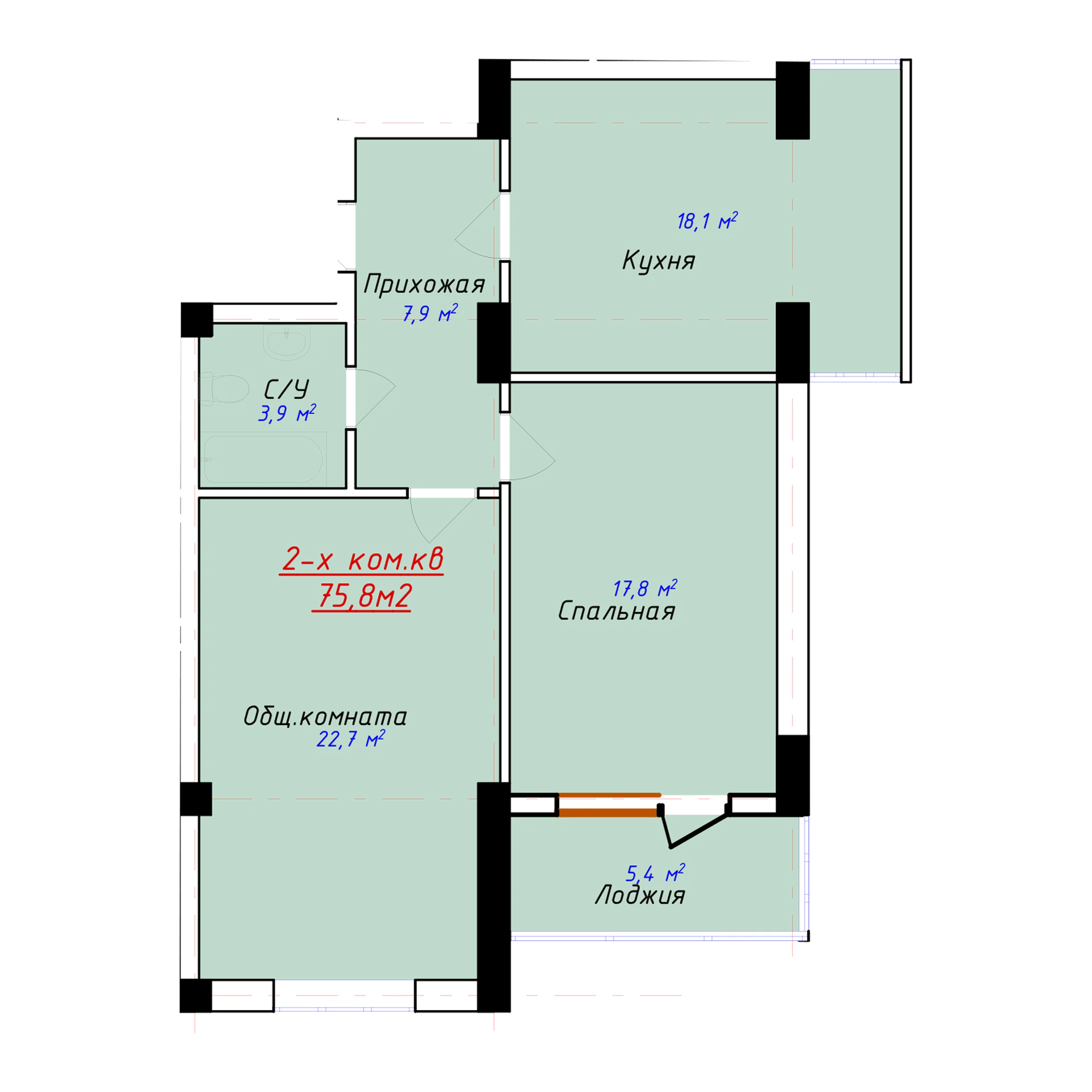 2-комн.