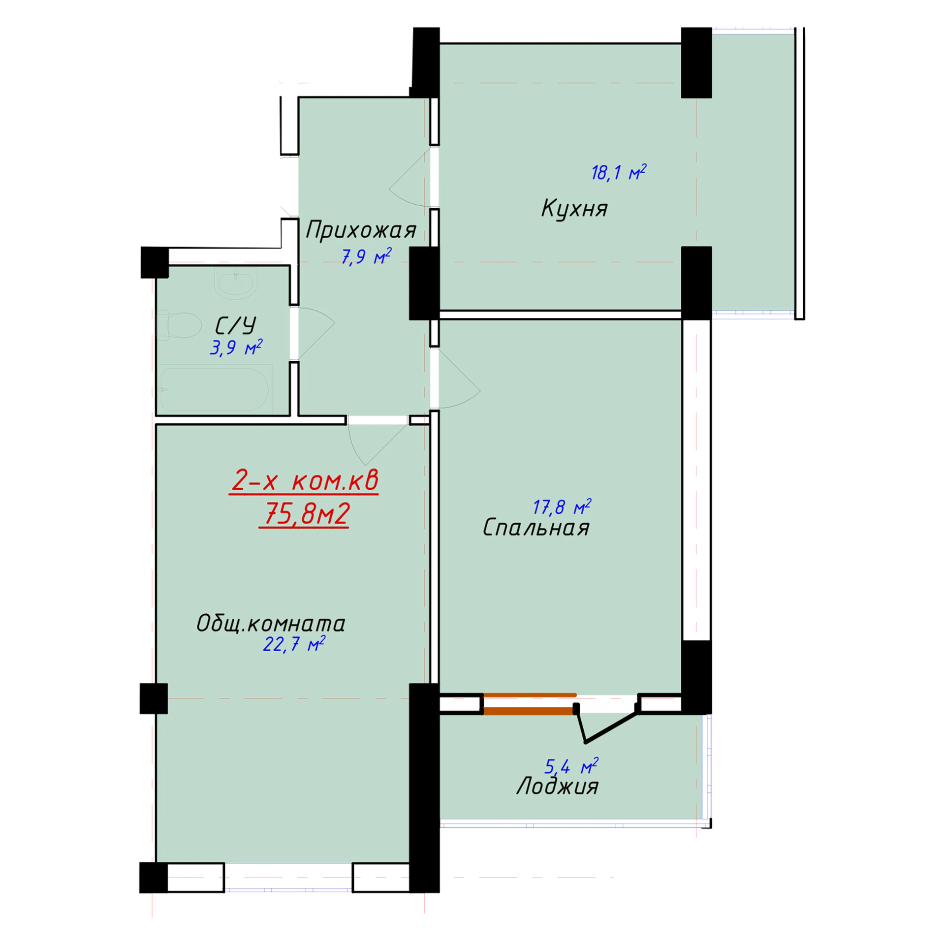 2-комн.