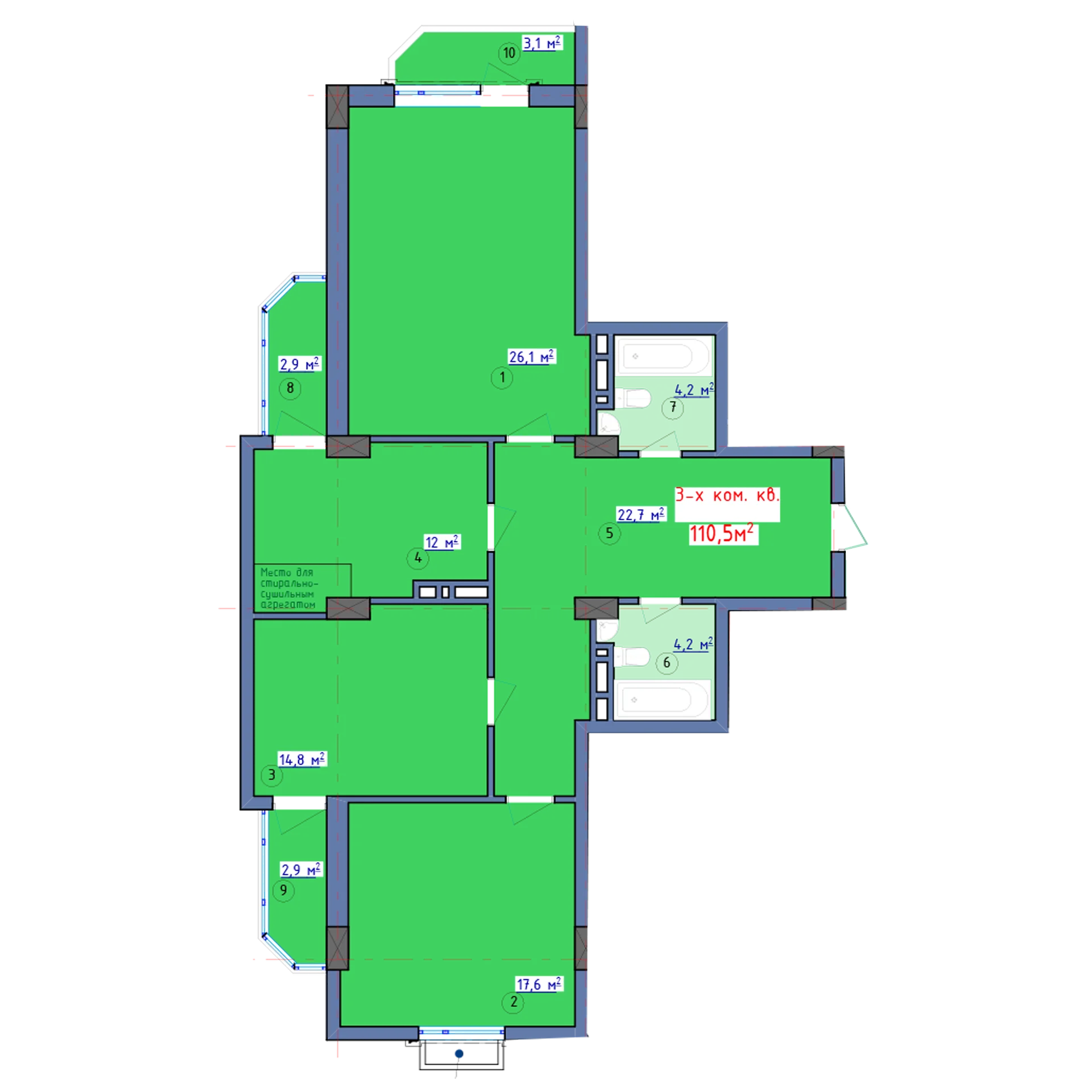 3-комн.
