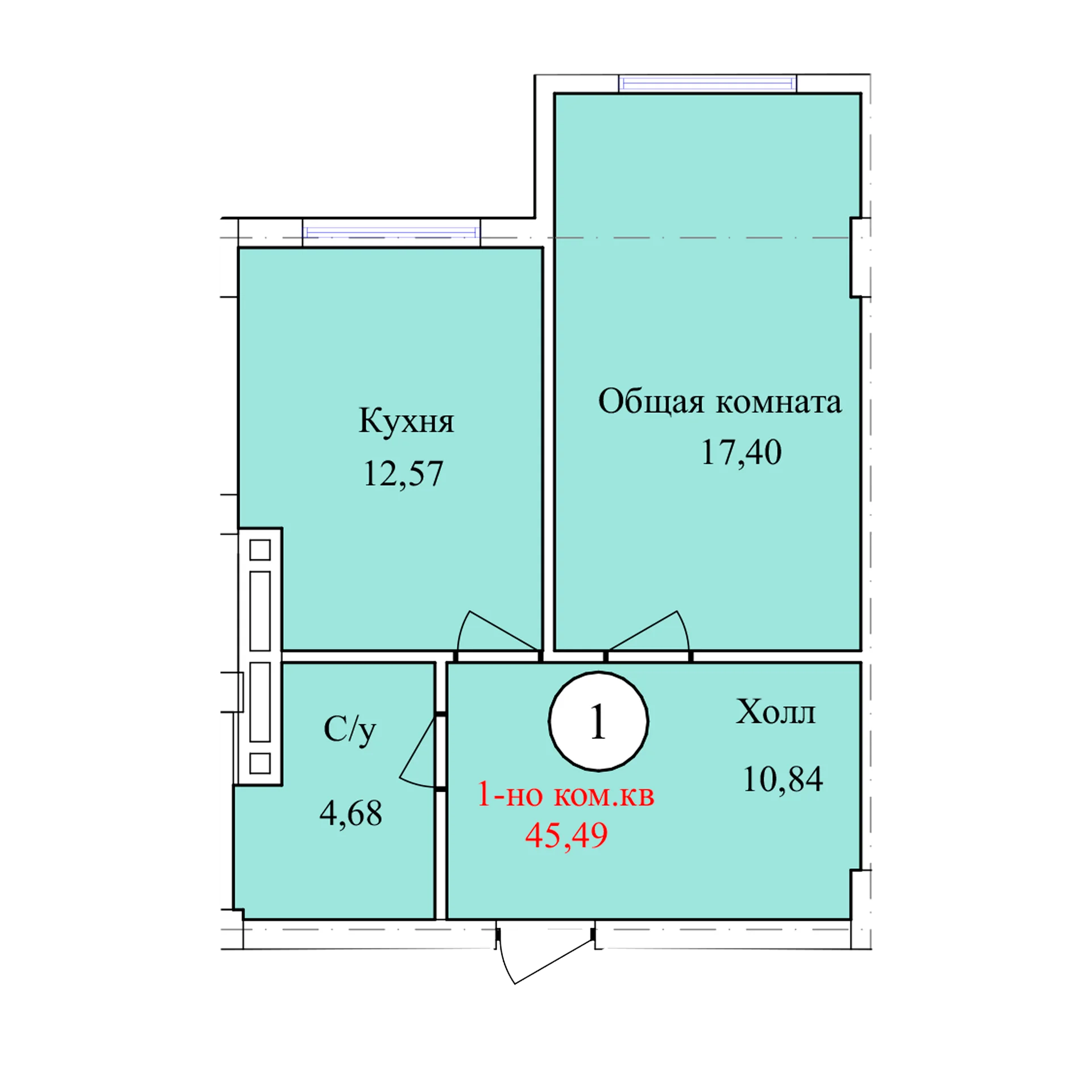 1-комн.