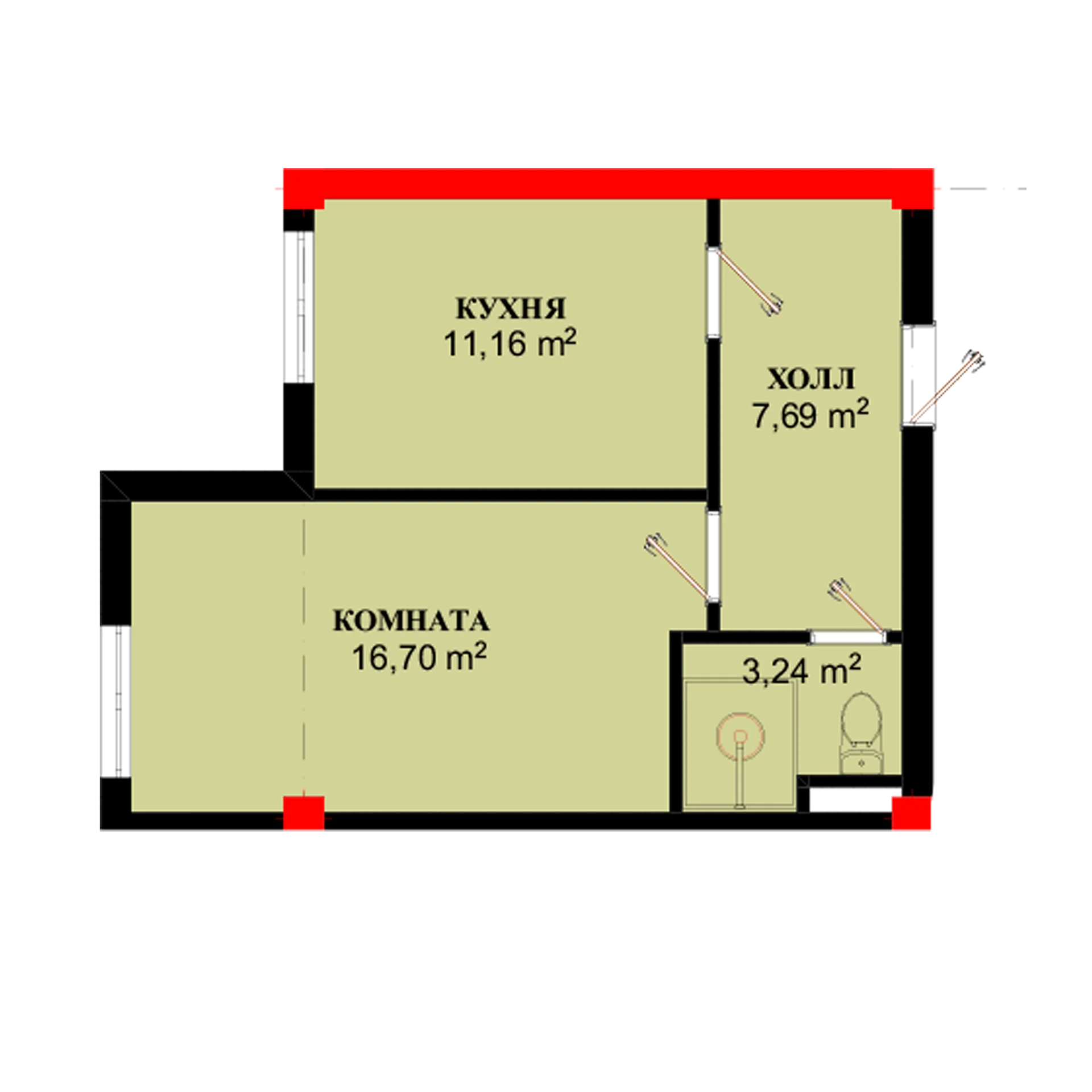 1-комн.
