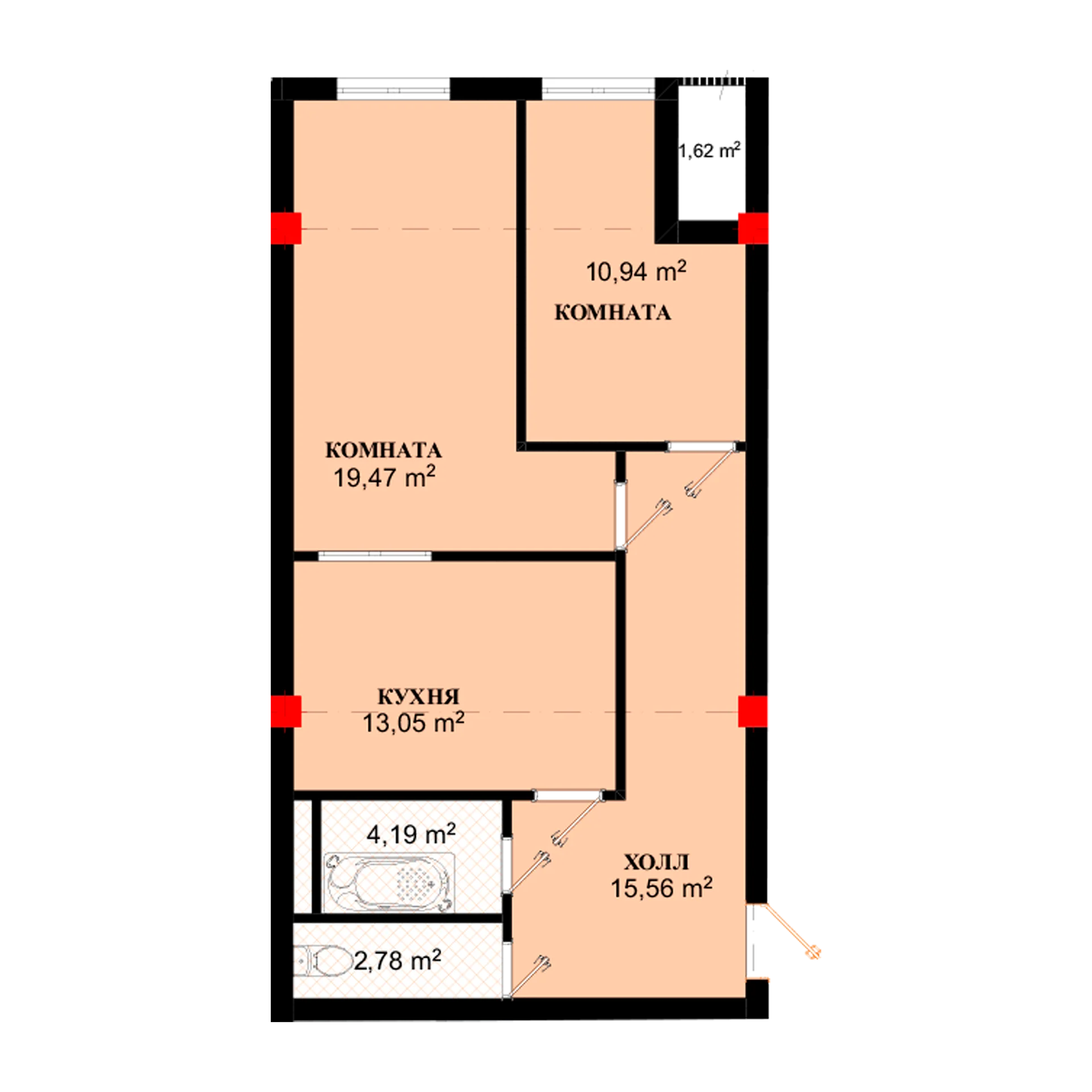 2-комн.