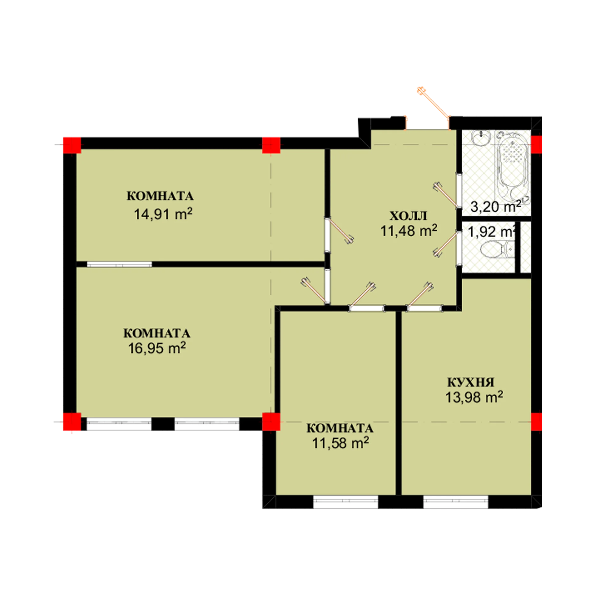 3-комн.
