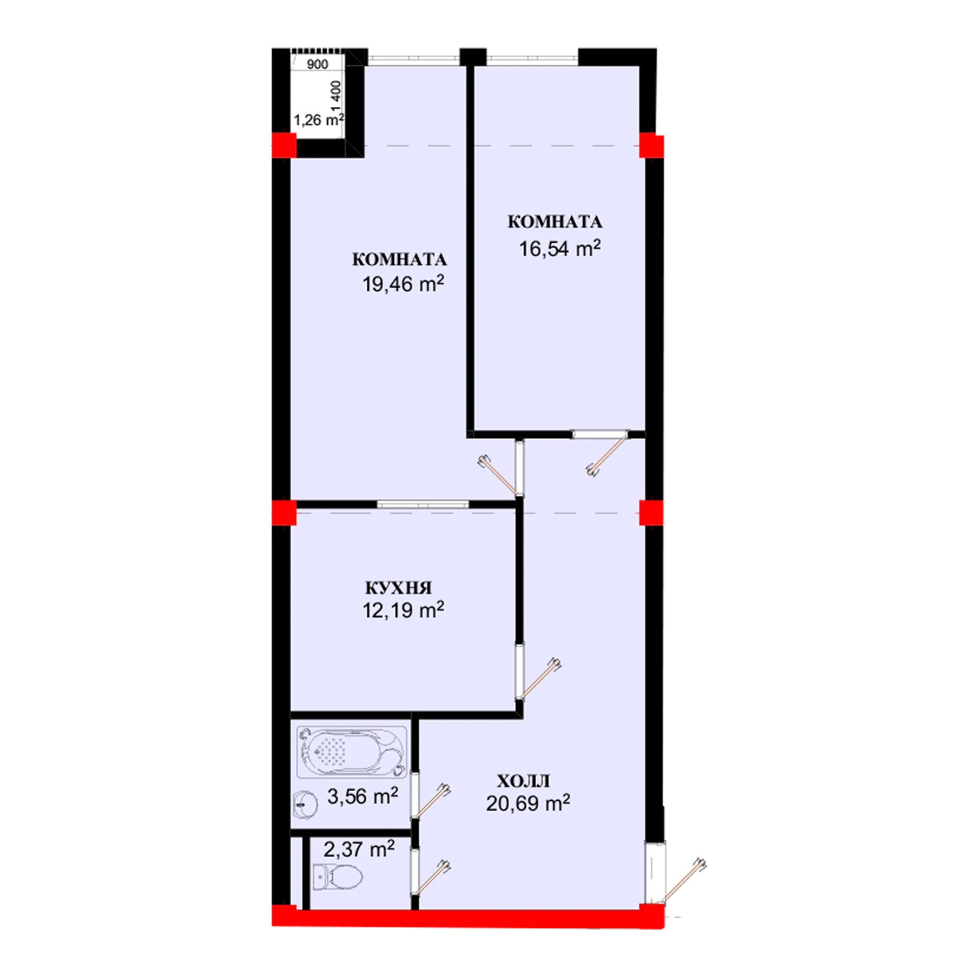 2-комн.