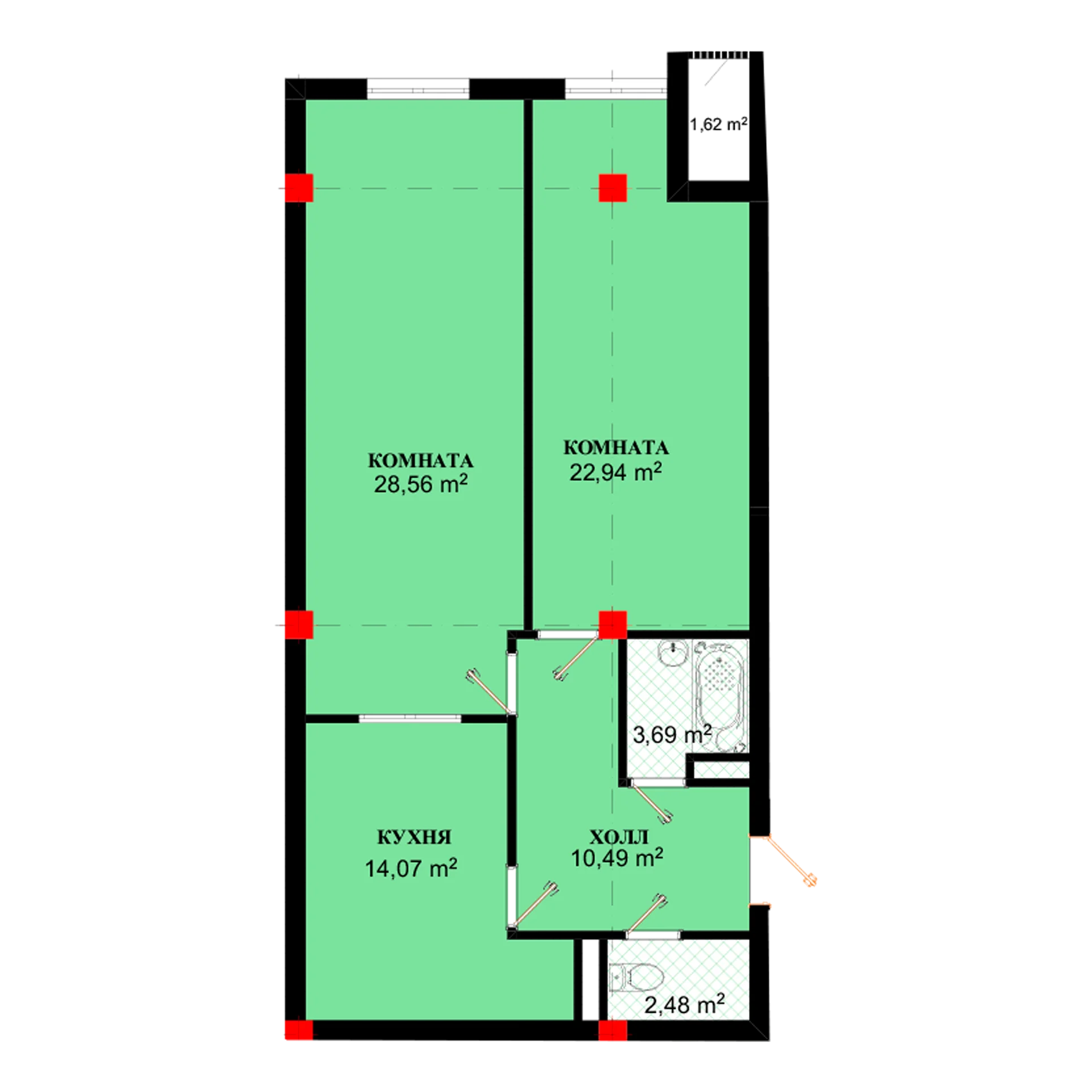 2-комн.