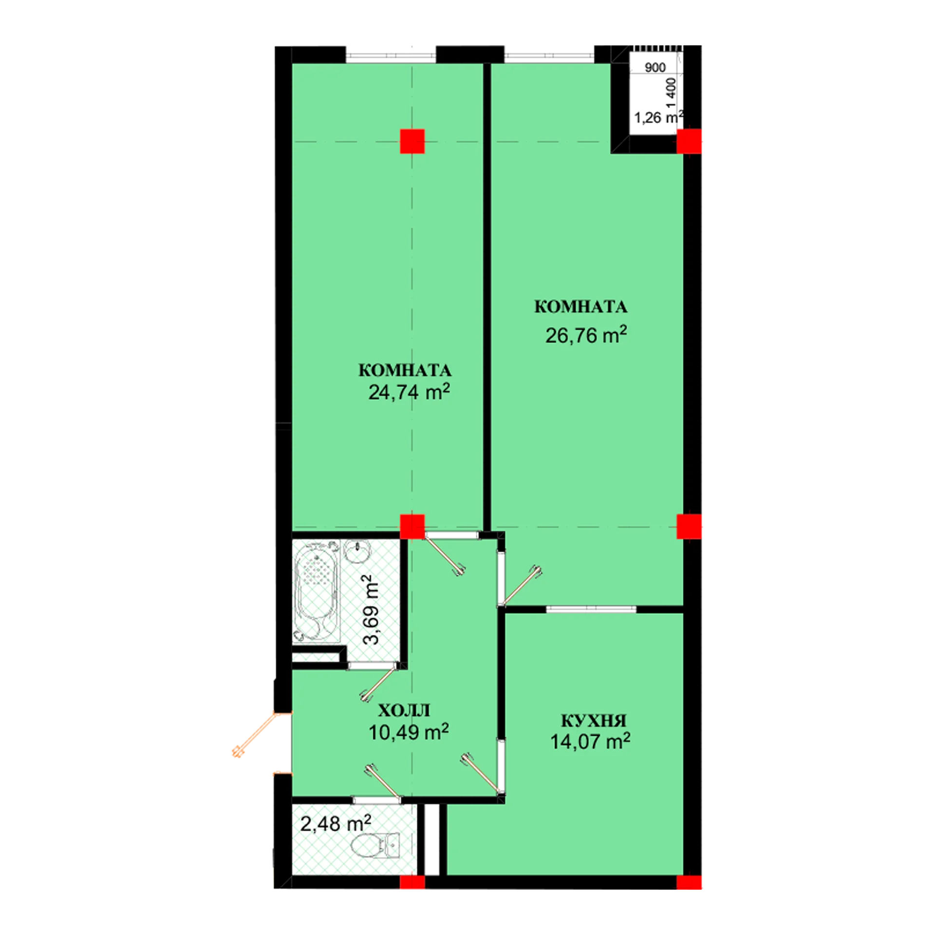 2-комн.
