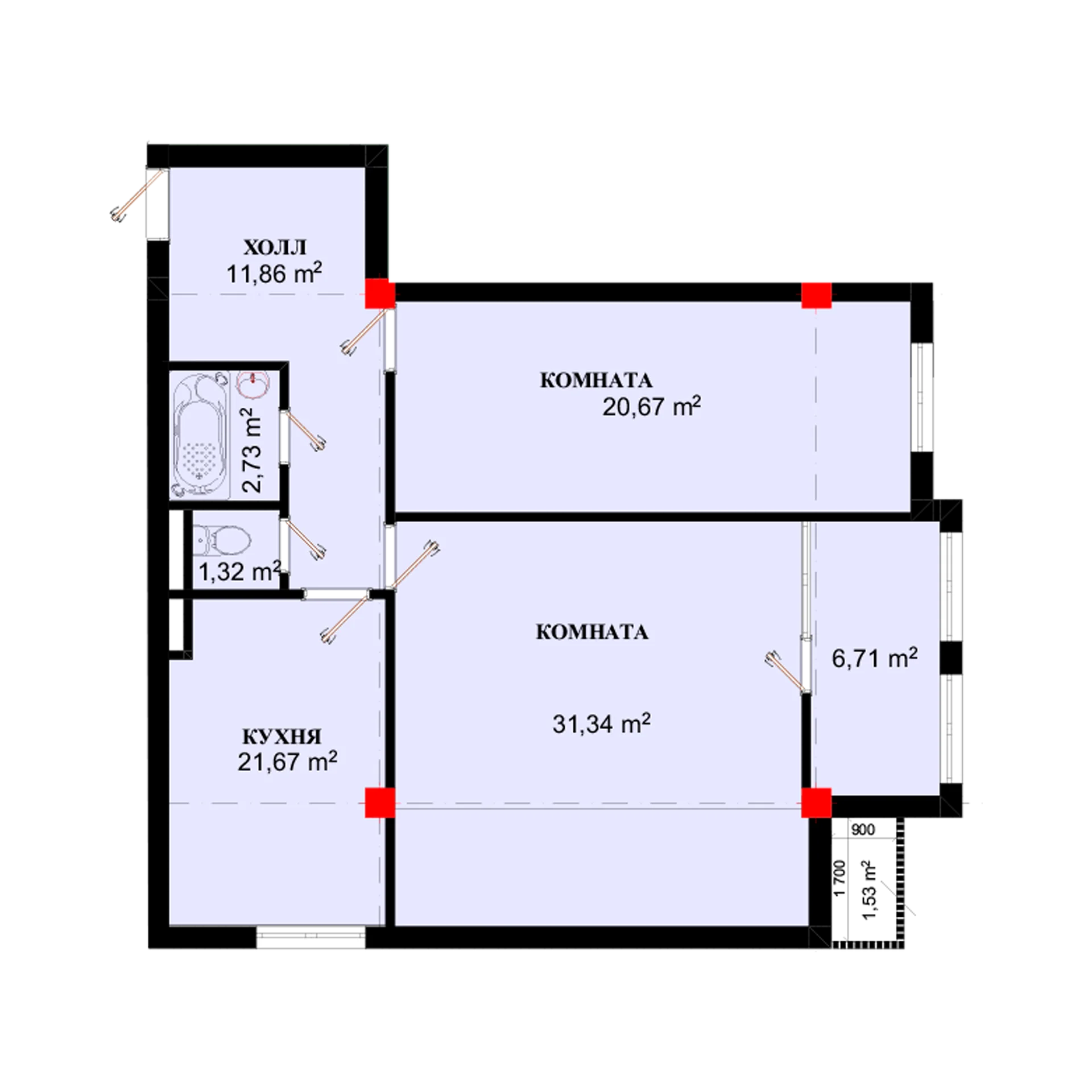 2-комн.