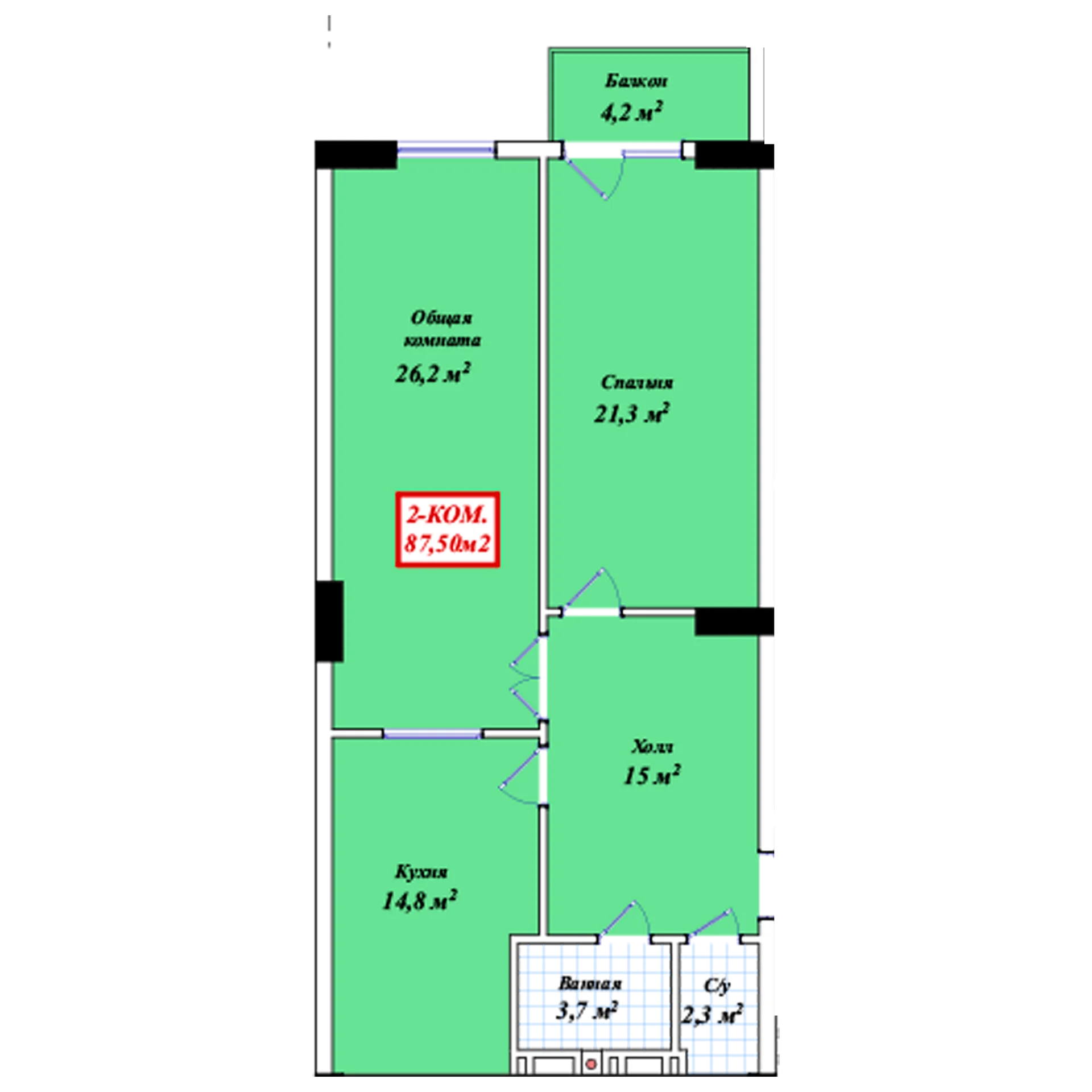 2-комн.