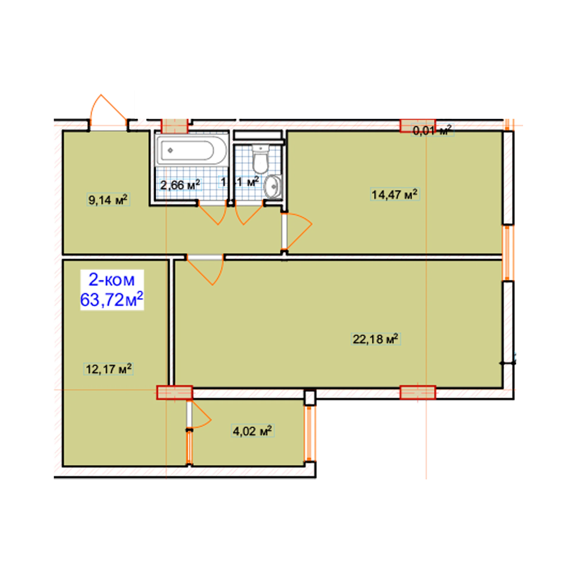 2-комн.