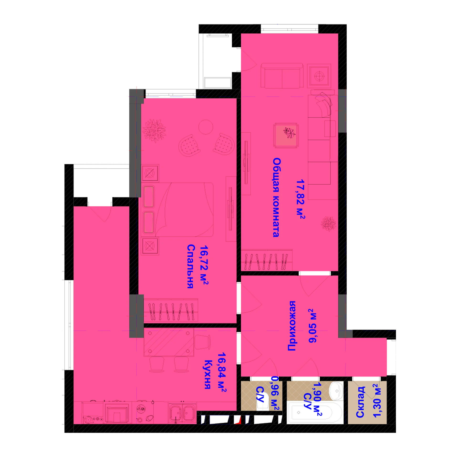 2-комн.