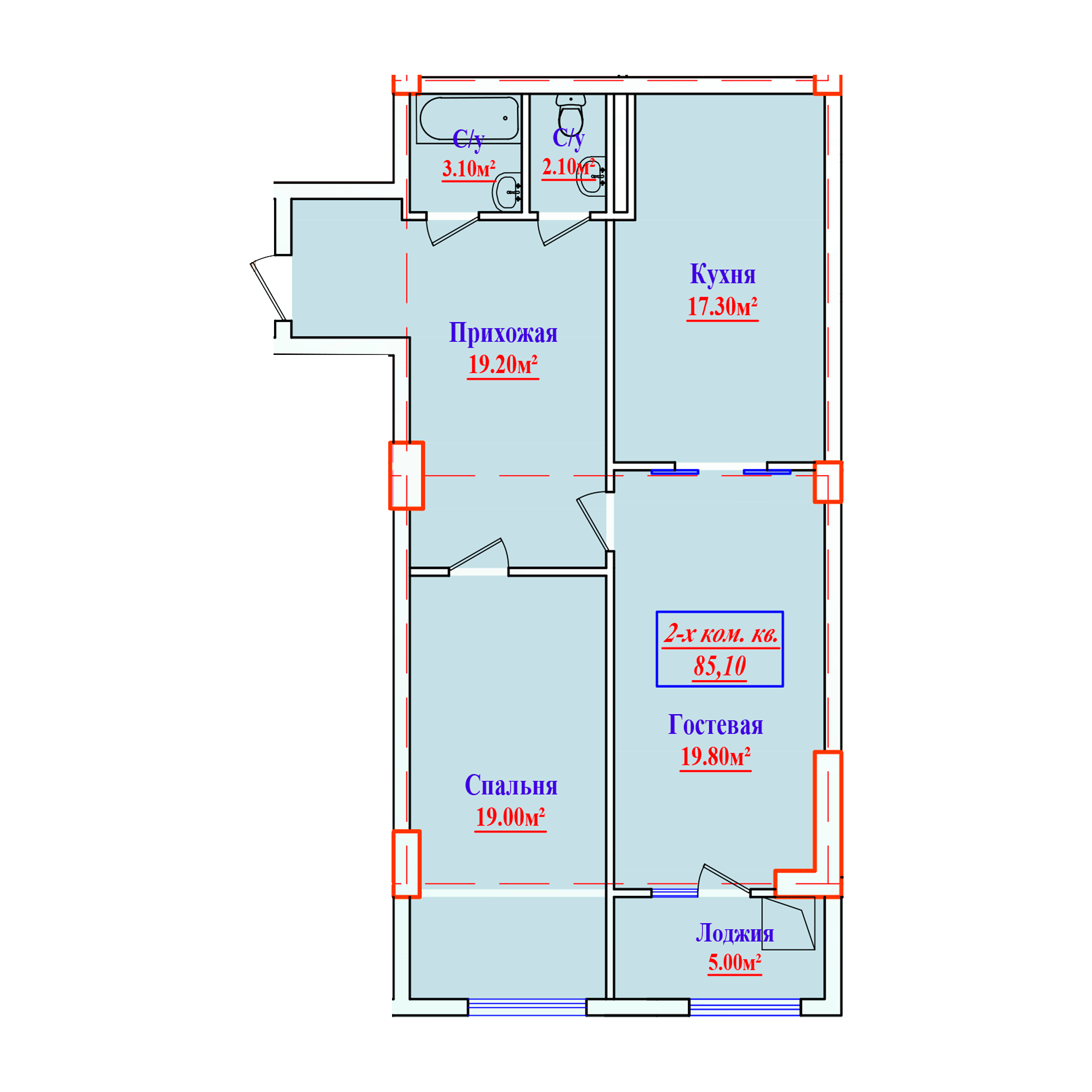 2-комн.