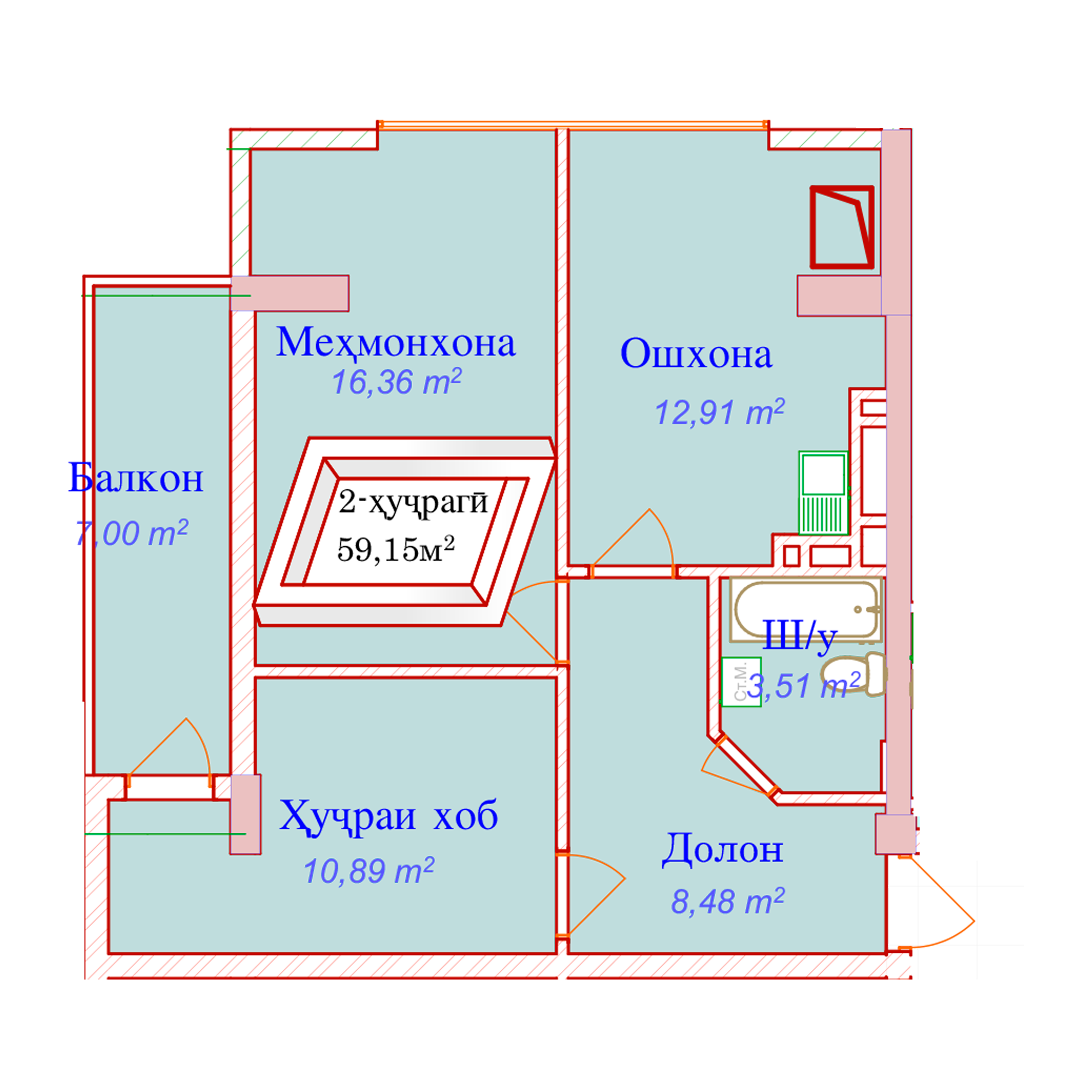 1-комн.