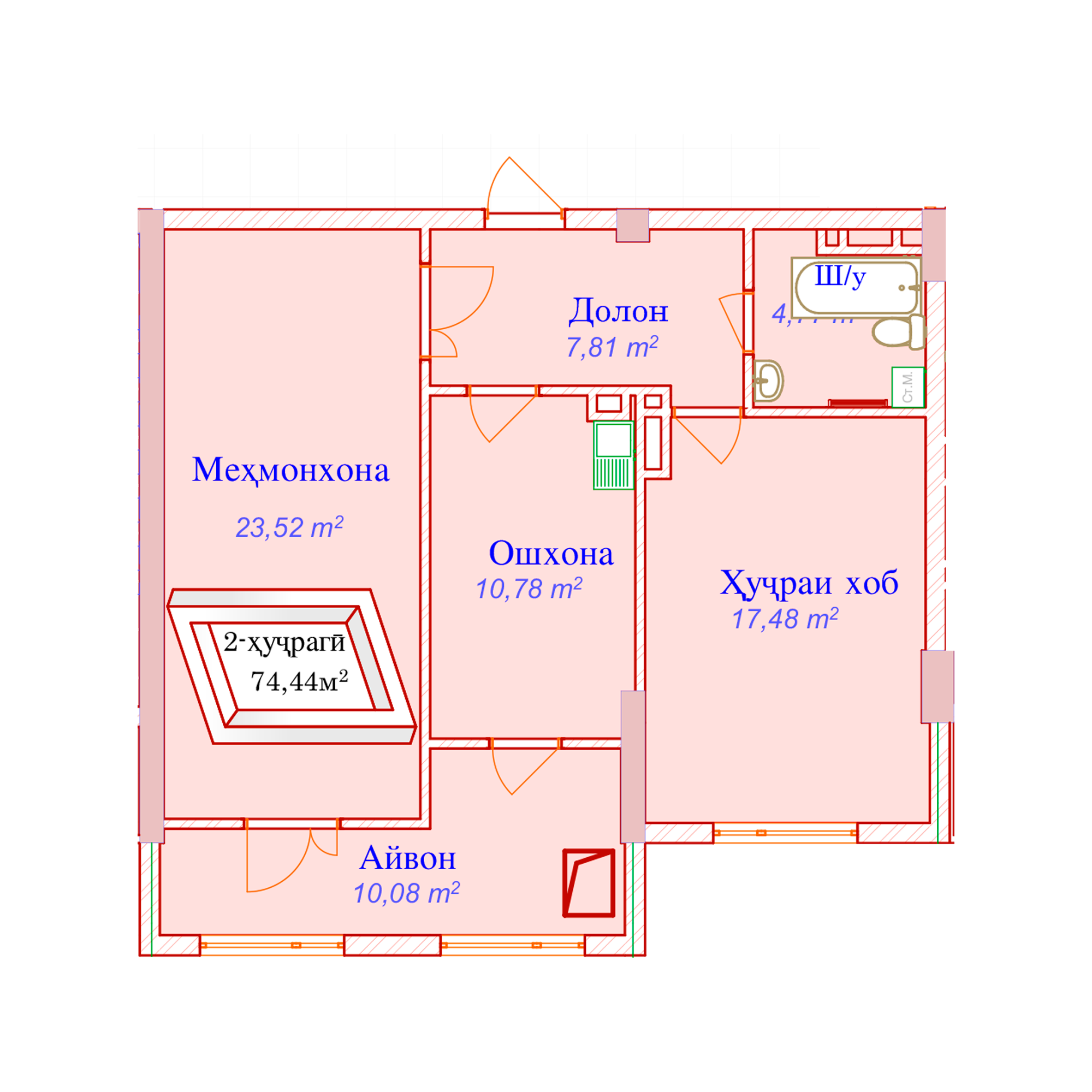 2-комн.