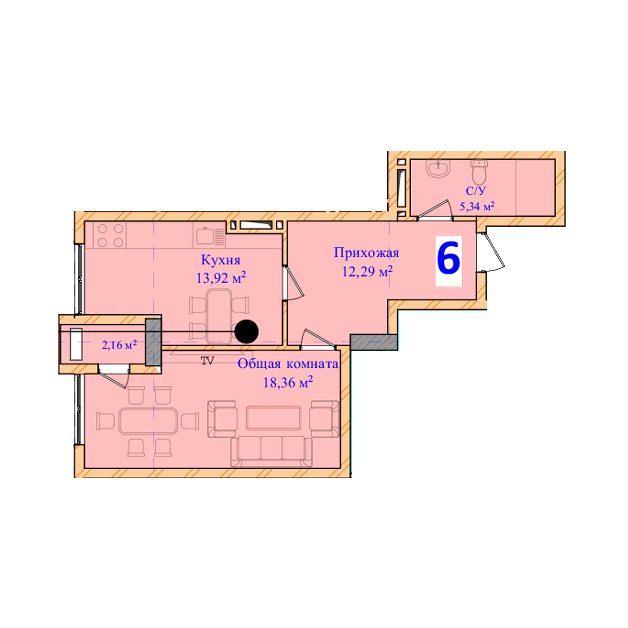 1-комн.