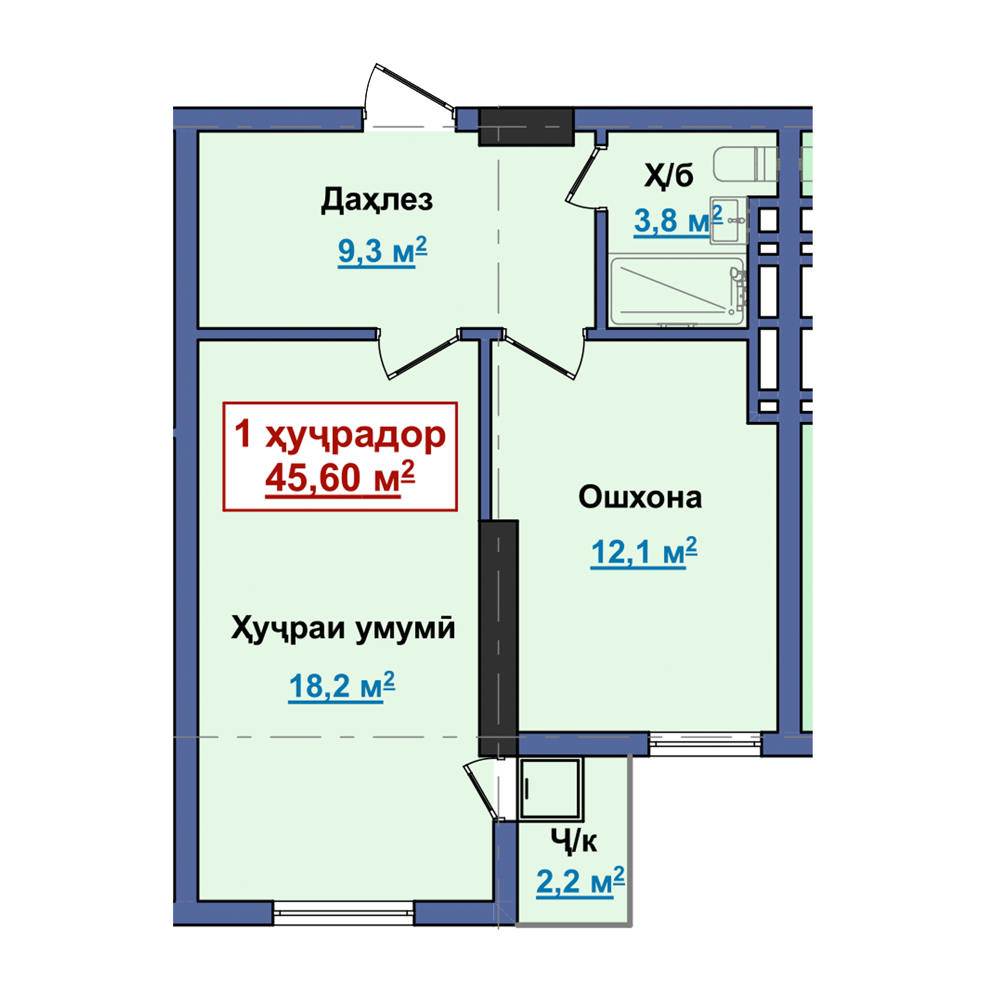 1-комн.