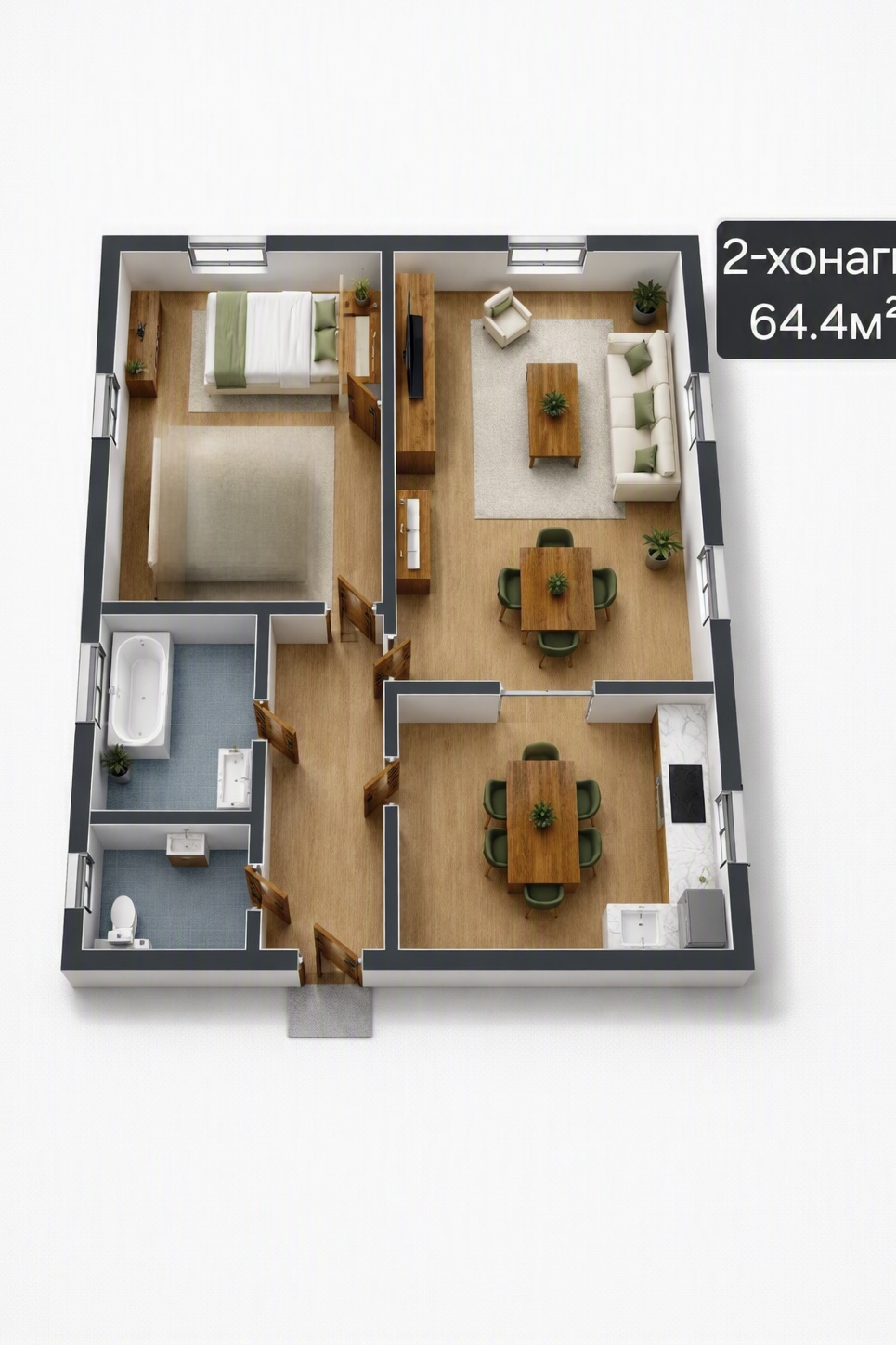 2-комн.