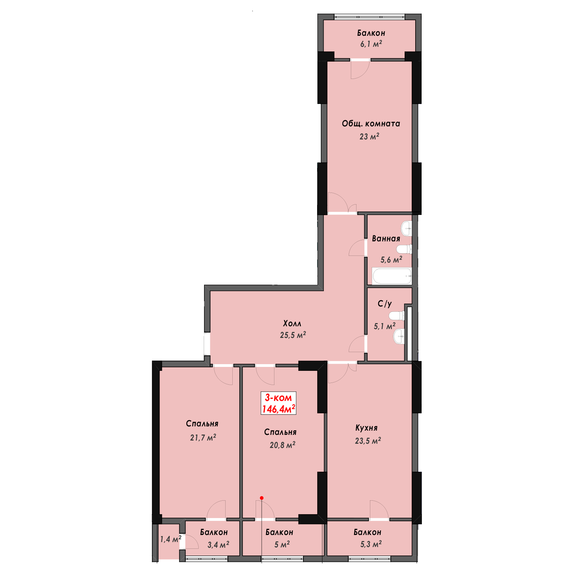 3-комн.