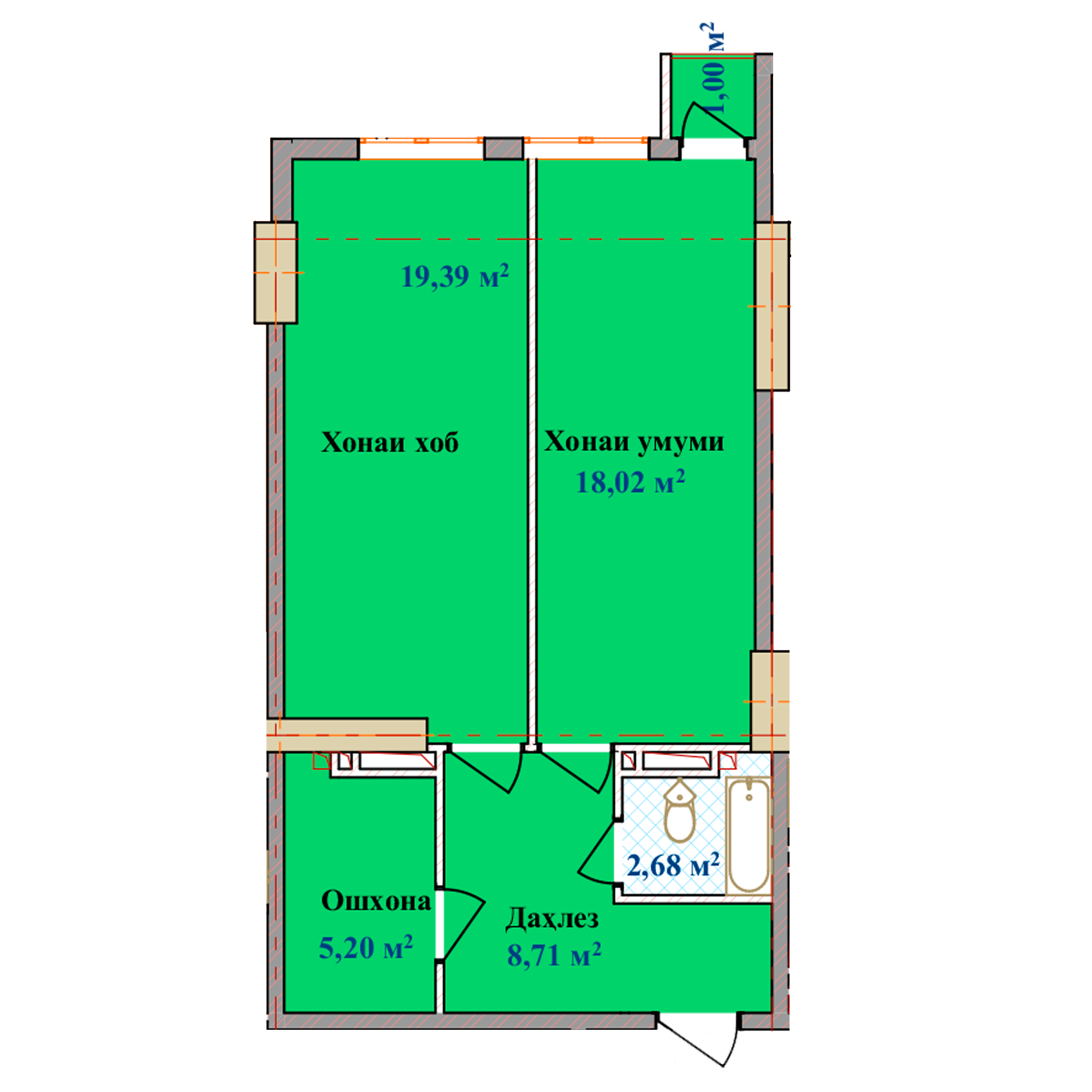 2-комн.