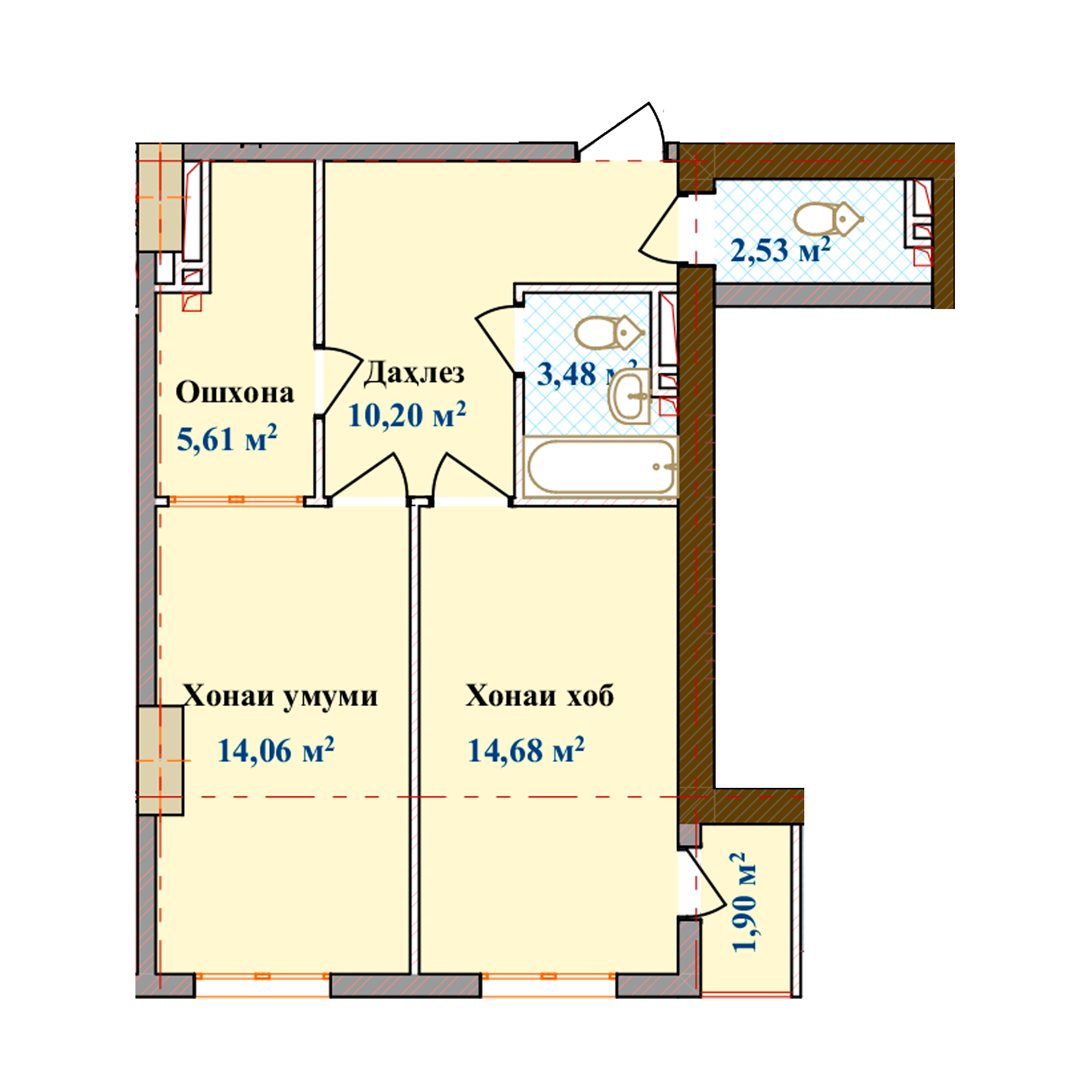 2-комн.