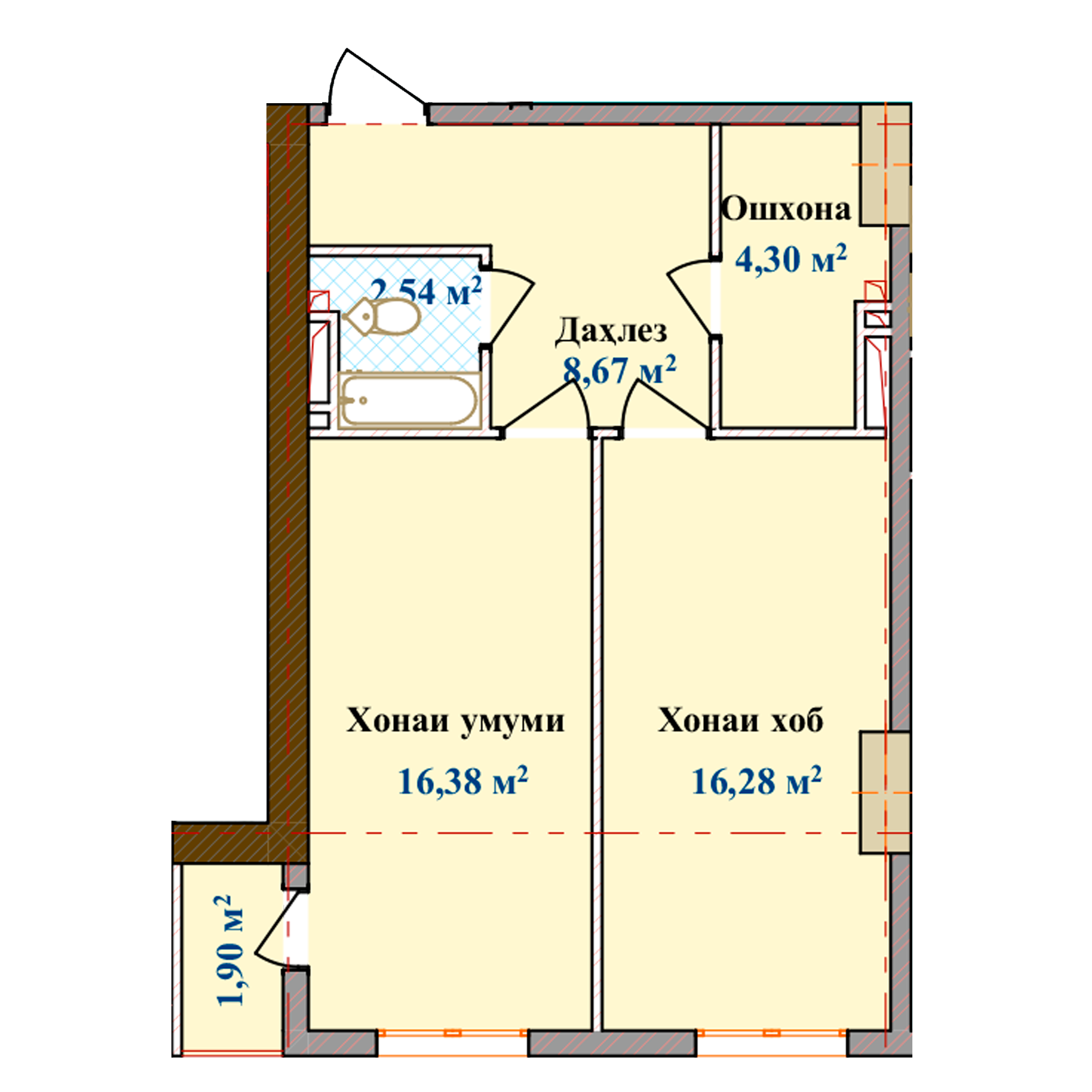 2-комн.