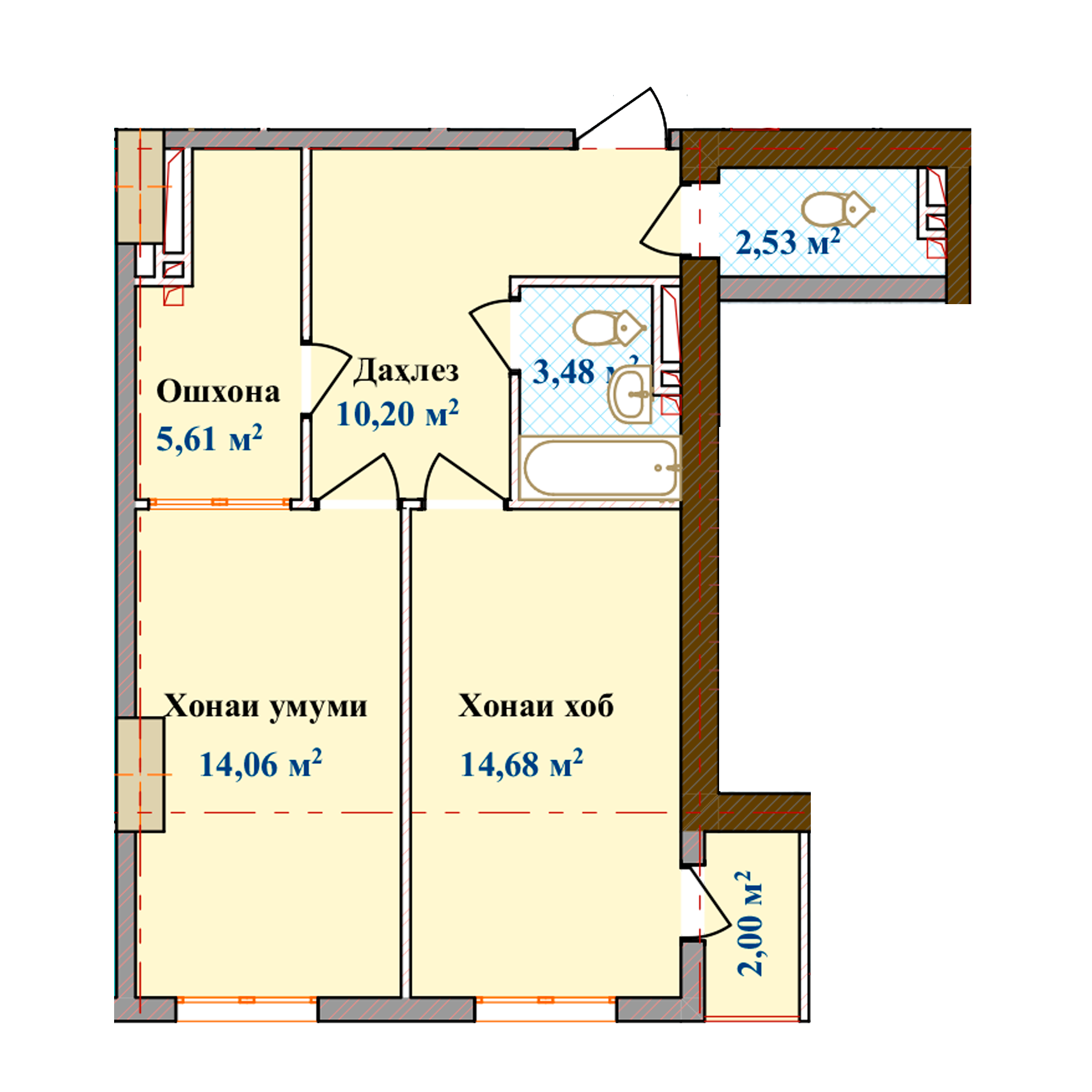 2-комн.