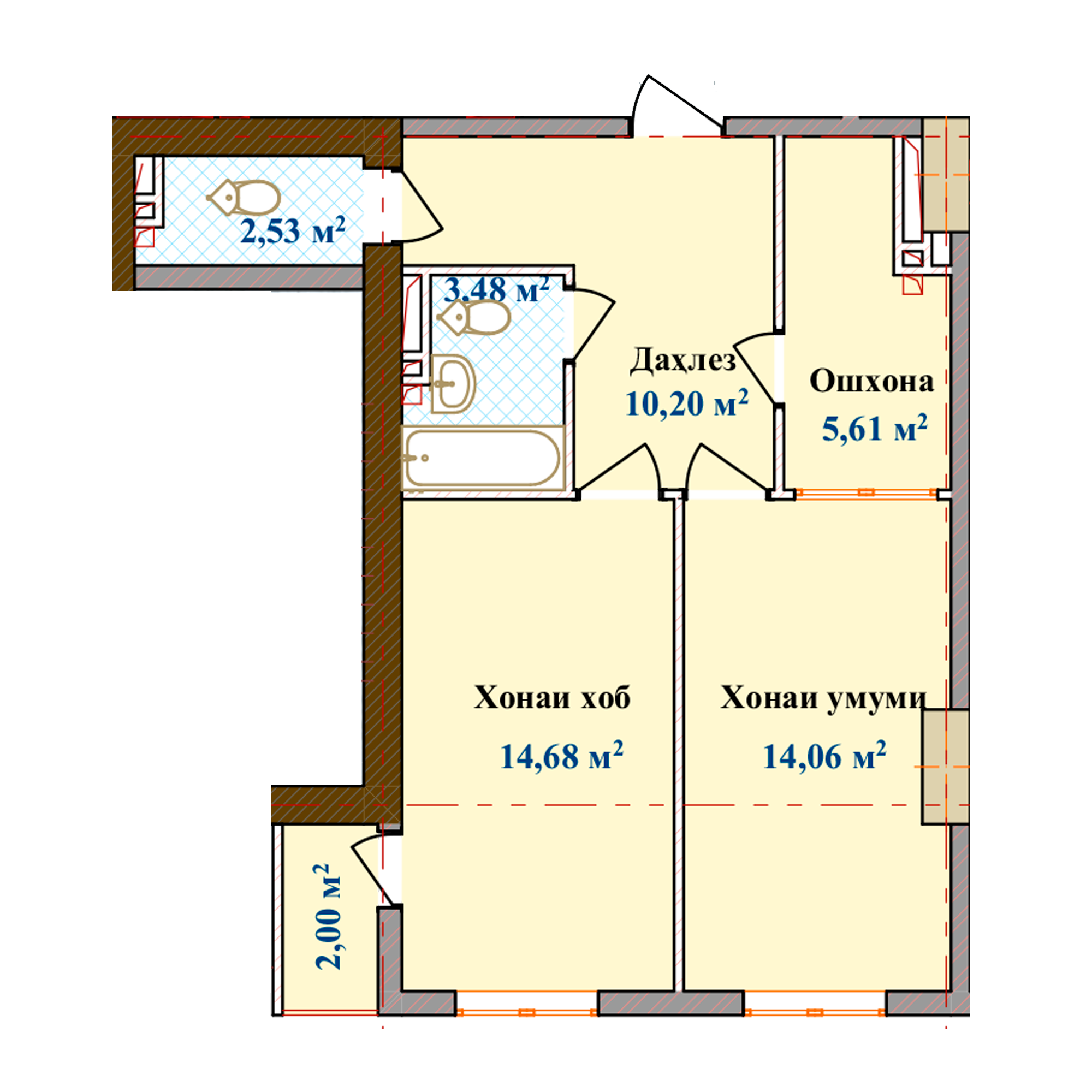 2-комн.