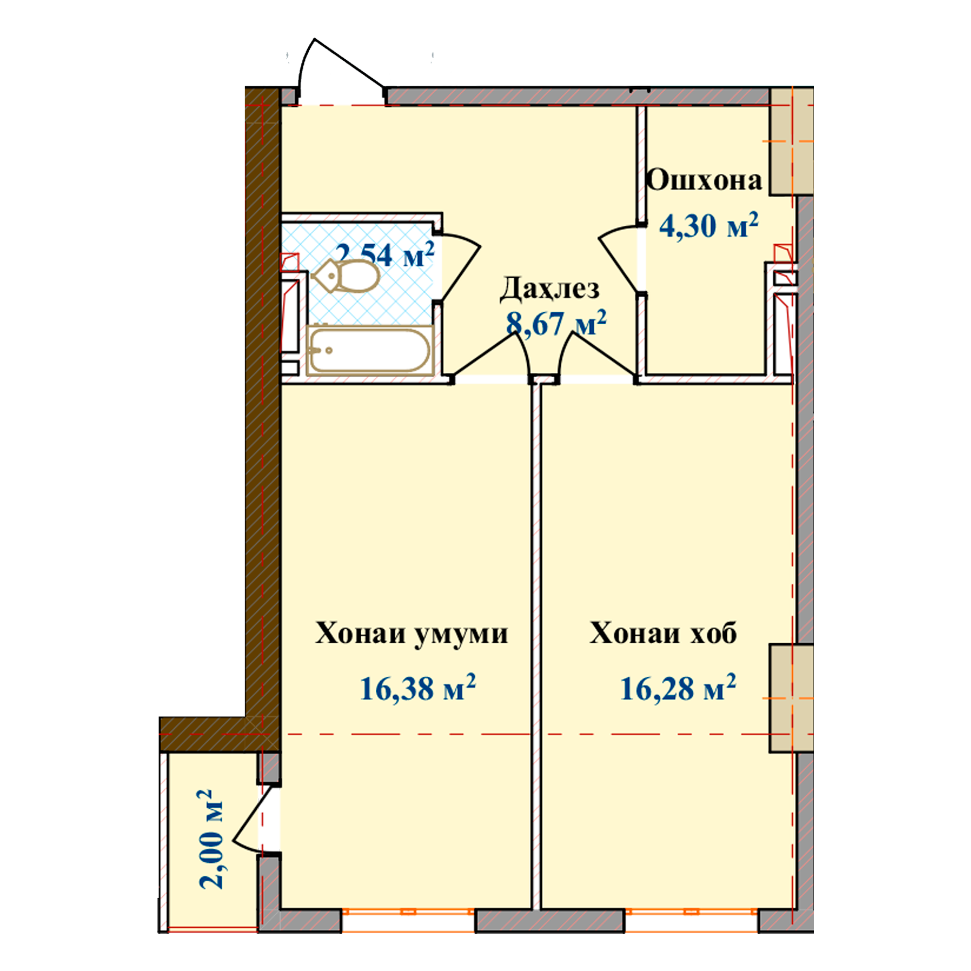 2-комн.